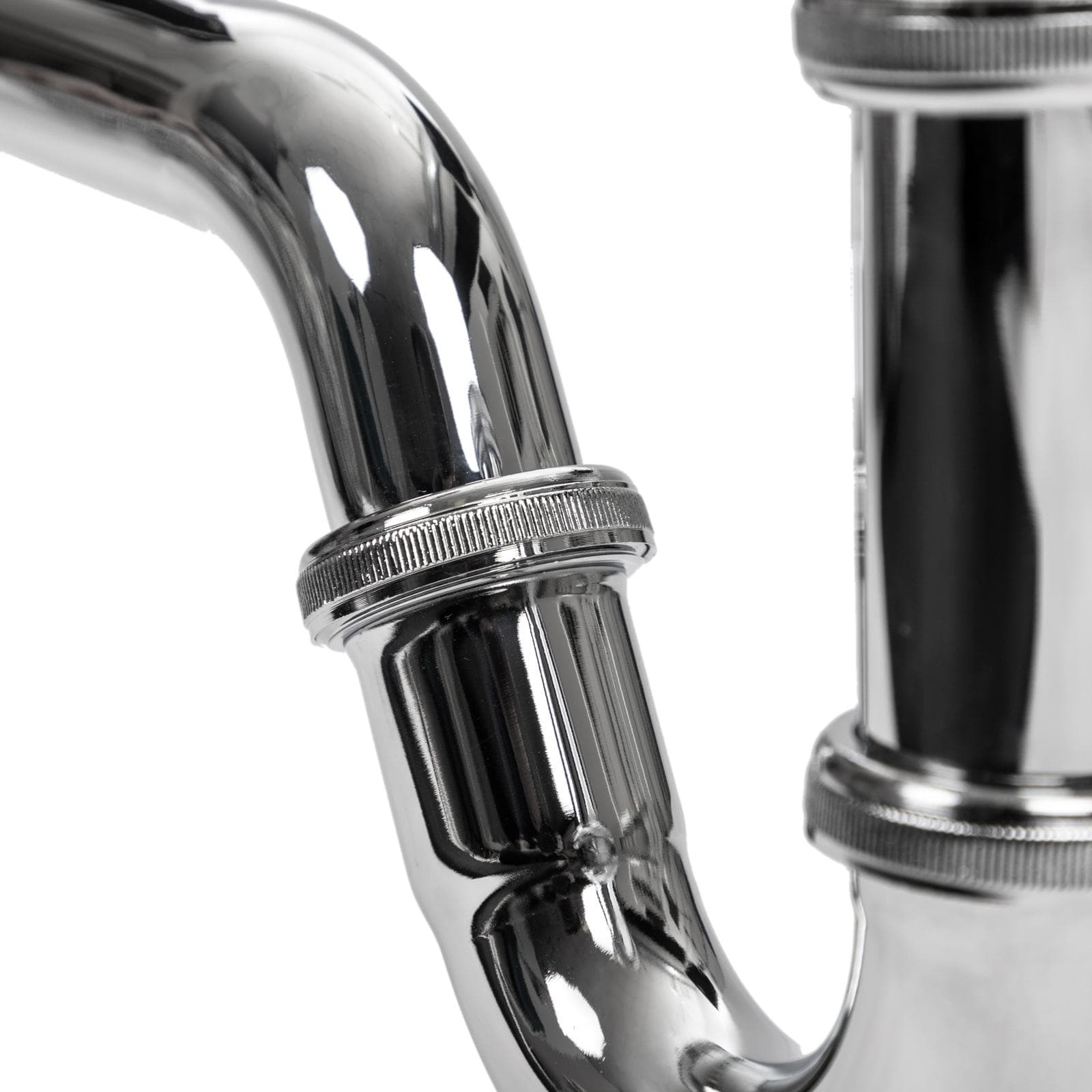 Sifone per scarico bidet con attacco standard cromo