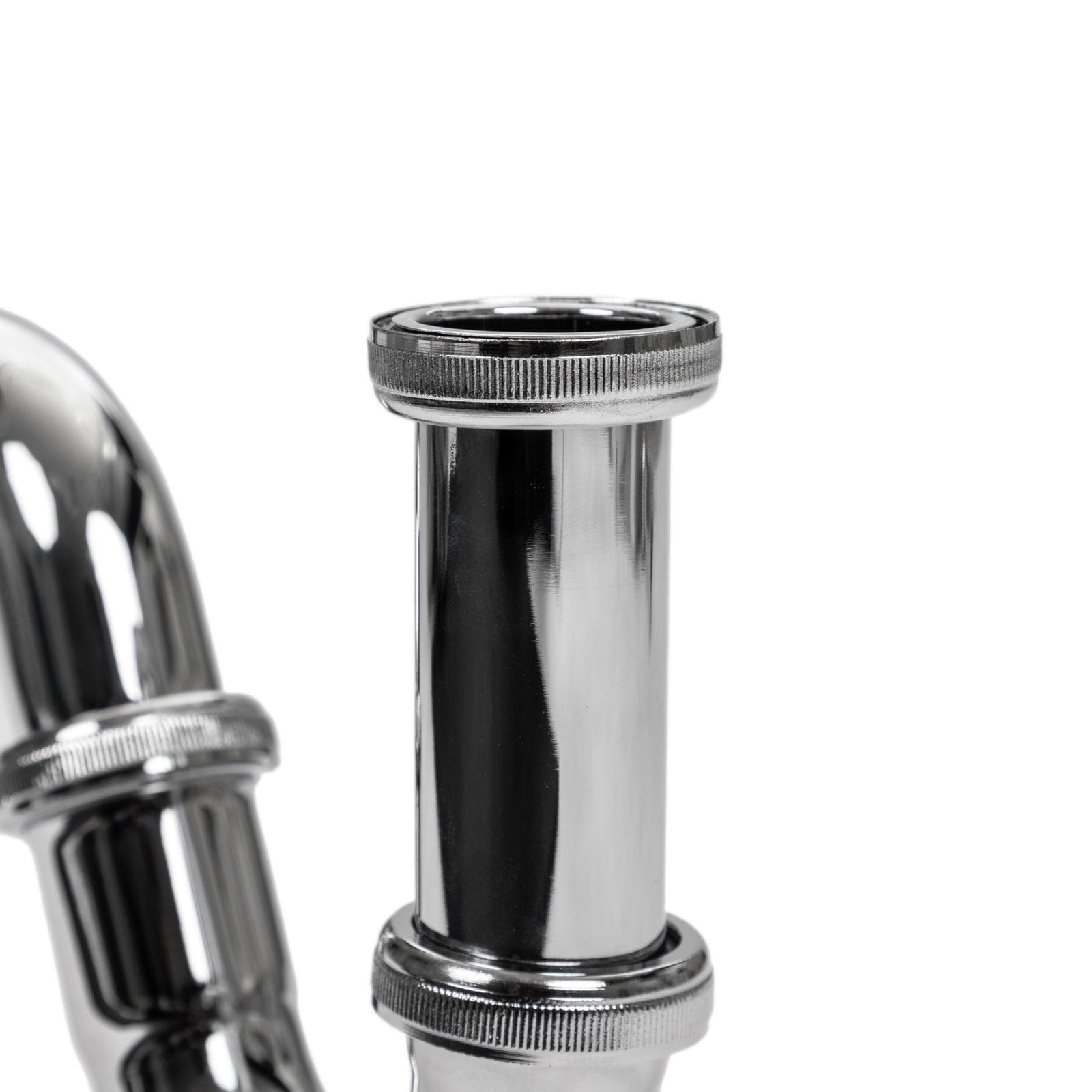 Sifone per scarico bidet con attacco standard cromo