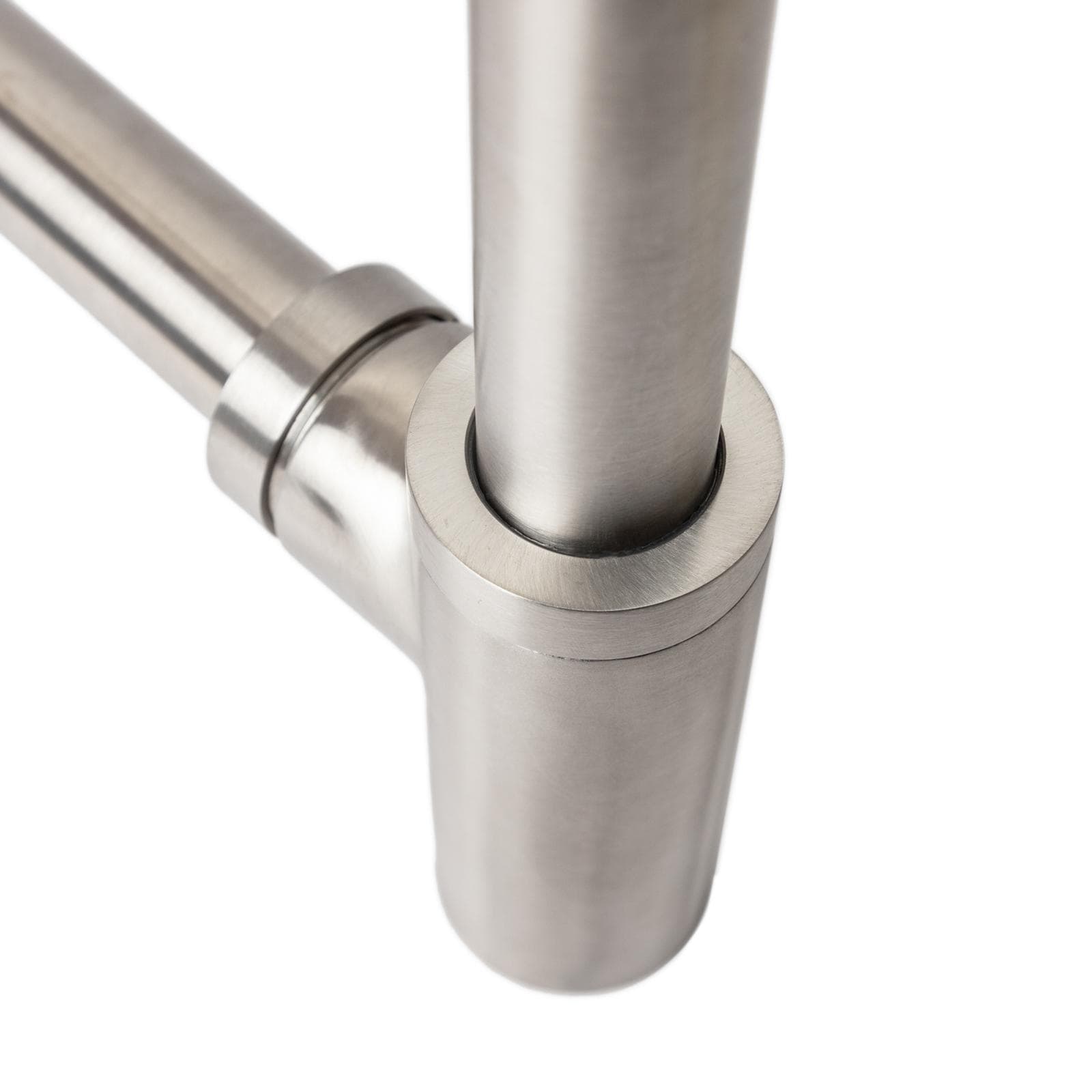 Sifone stondato per lavabo in acciaio inox 316 satinato – Pure
