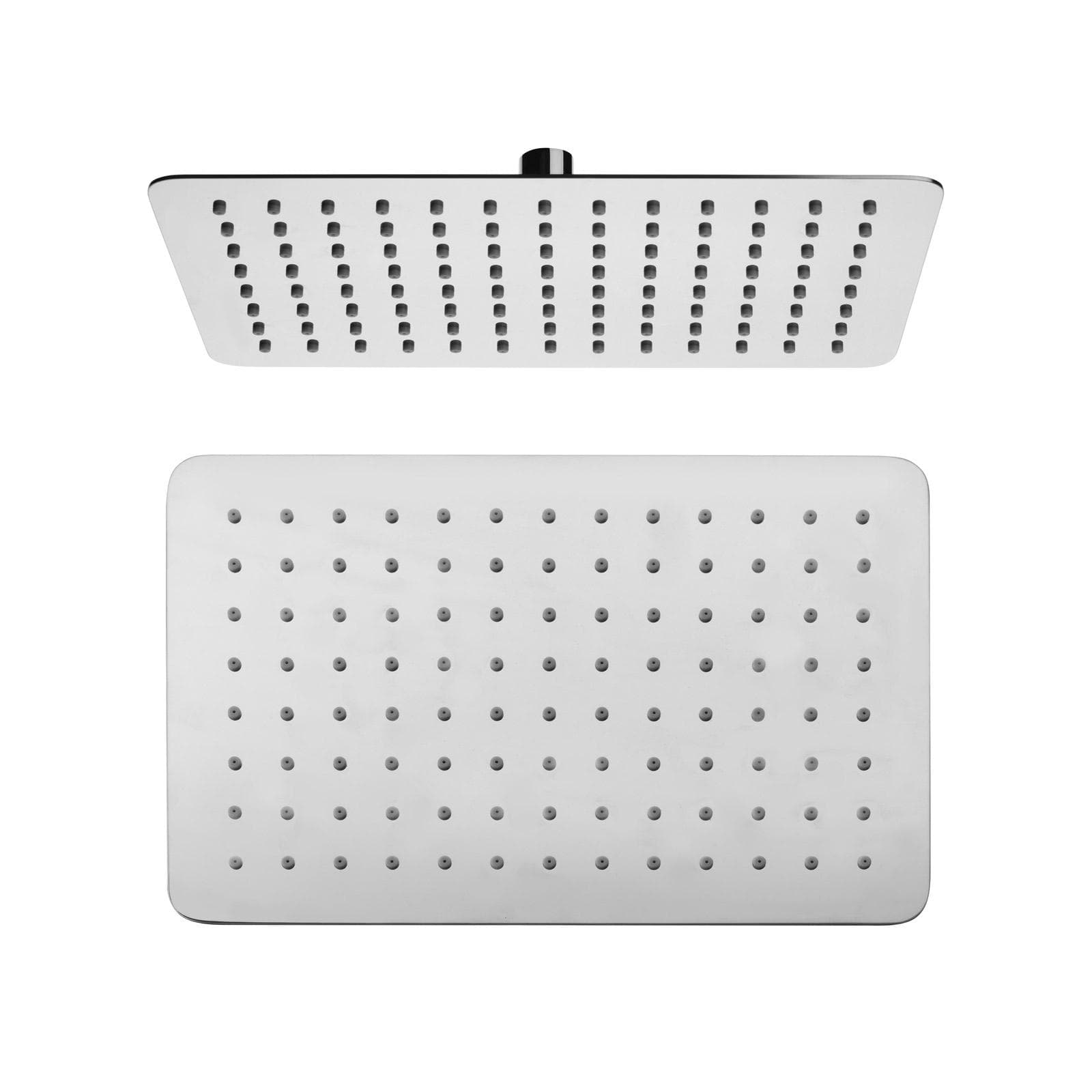 Soffione anticalcare ultraslim 30x20 cm in acciaio inox - Jacuzzi - Rubinetteria