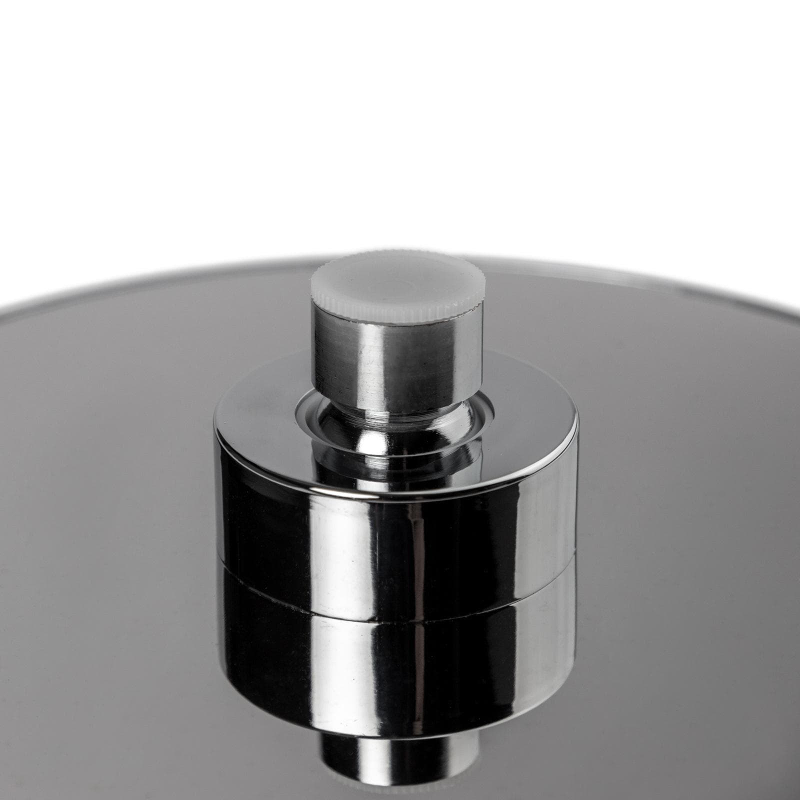 Soffione doccia Ø20 cm cromato anticalcare con snodo orientabile