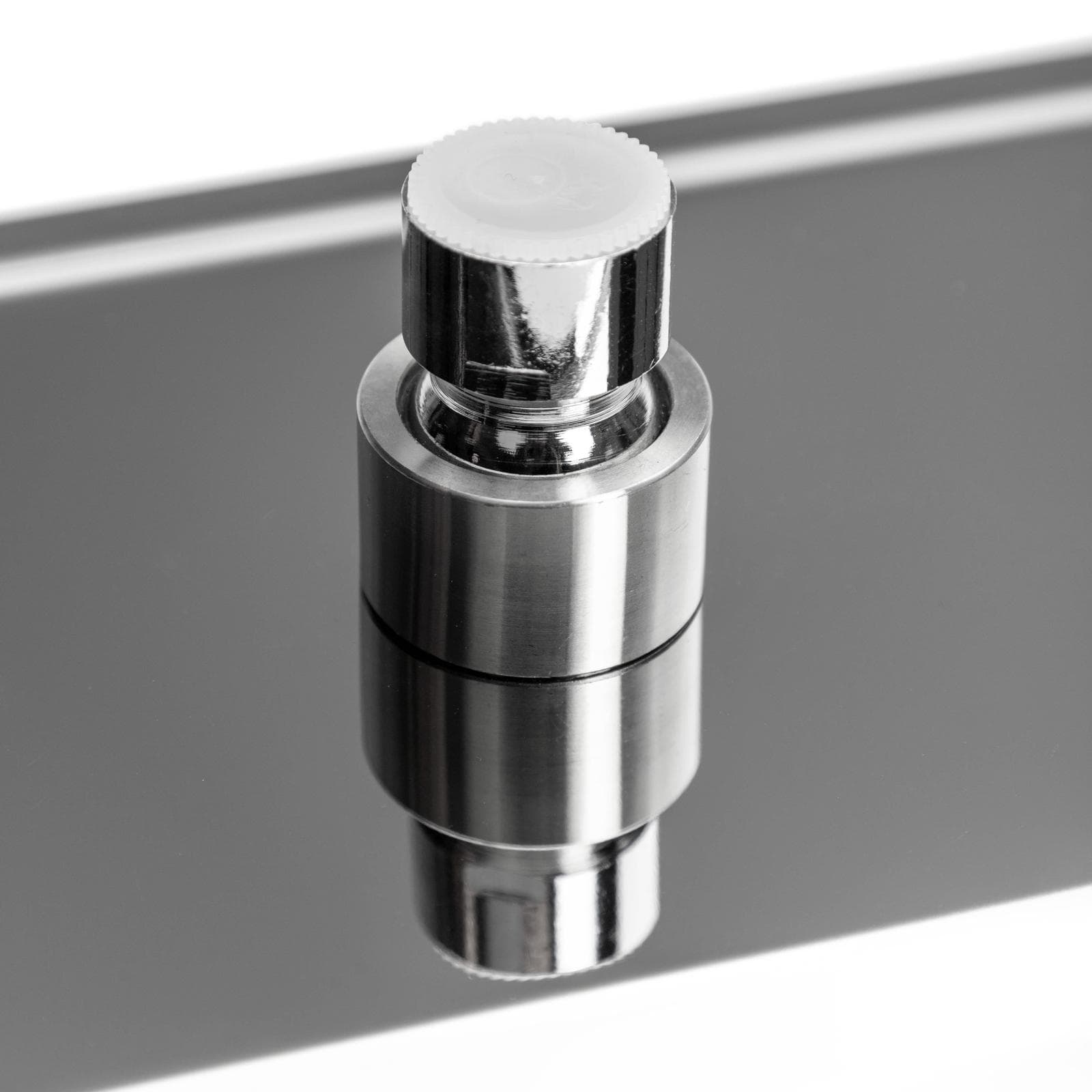 Soffione doccia 25x15 cm acciaio inox slim anticalcare snodo orientabile - Plato