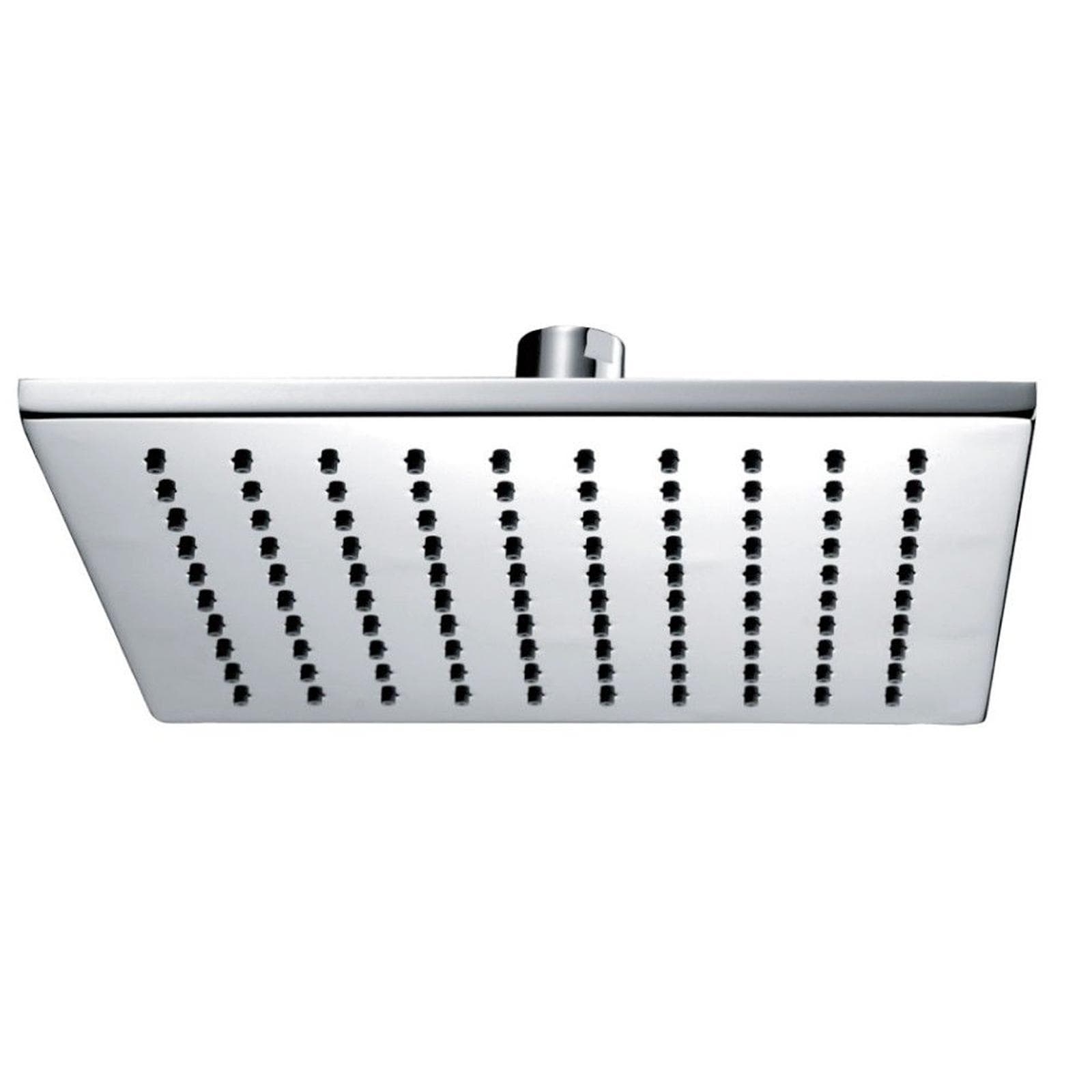 Soffione Jacuzzi - Rubinetteria anticalcare 25x25 cm in ottone cromato per braccio doccia