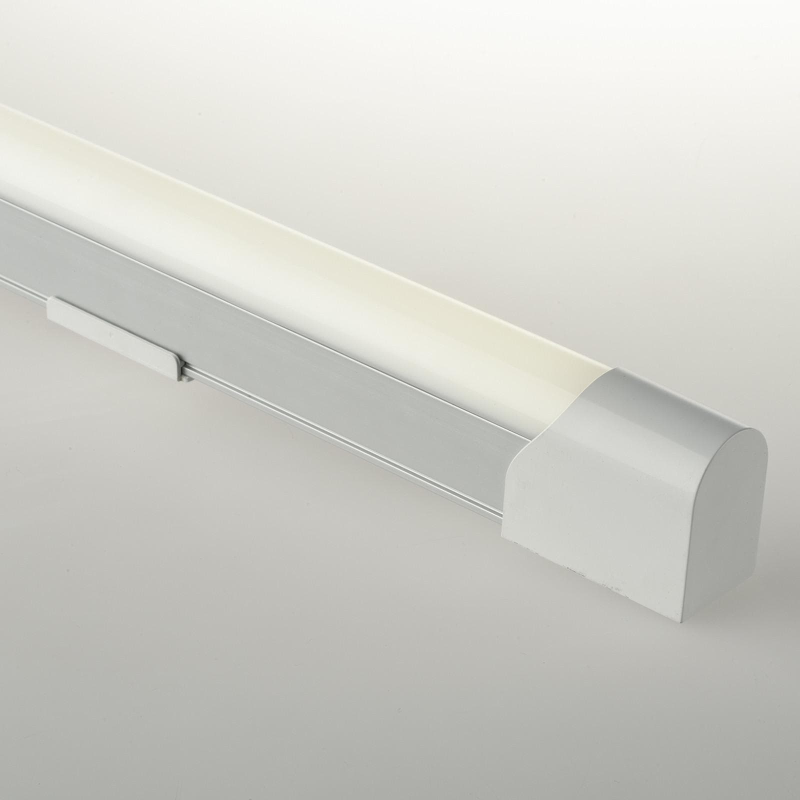 Sotto pensile led 60 cm in alluminio bianco