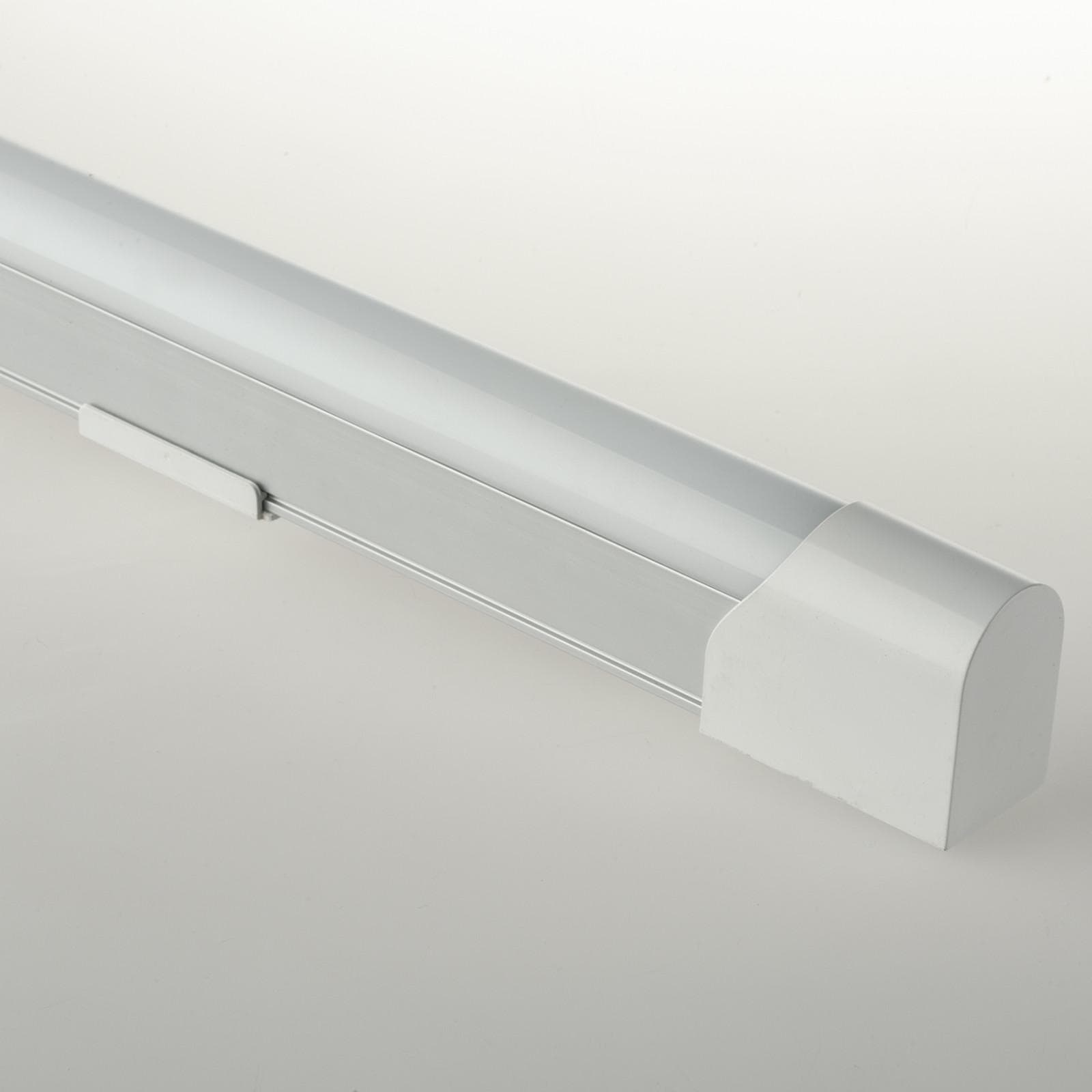 Sotto pensile led 60 cm in alluminio bianco