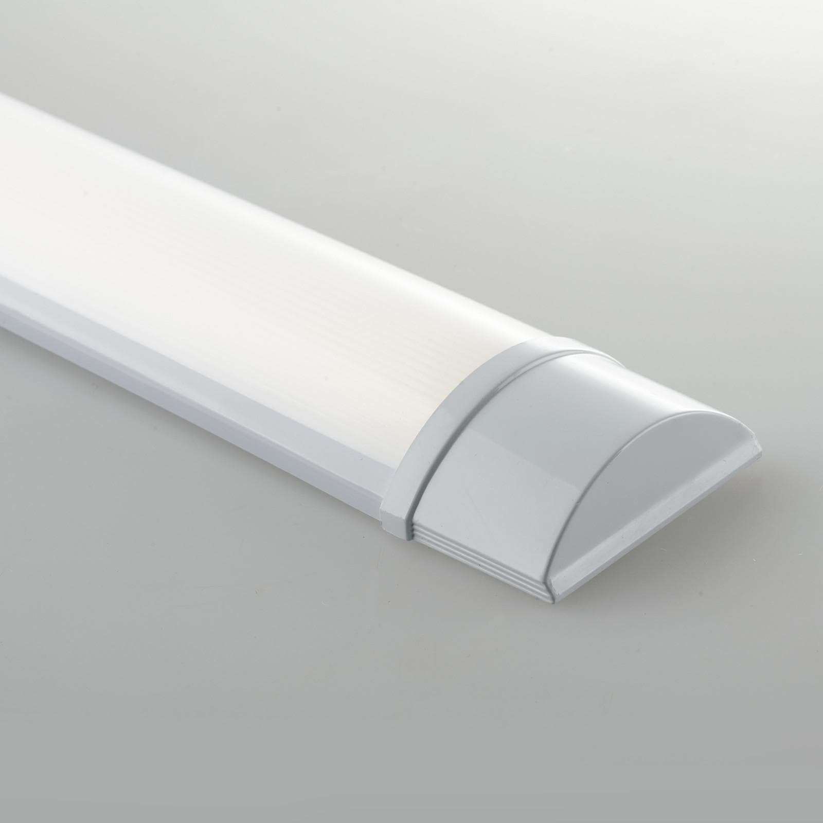 Barra ultra sottile a LED integrato 150 cm in alluminio bianco
