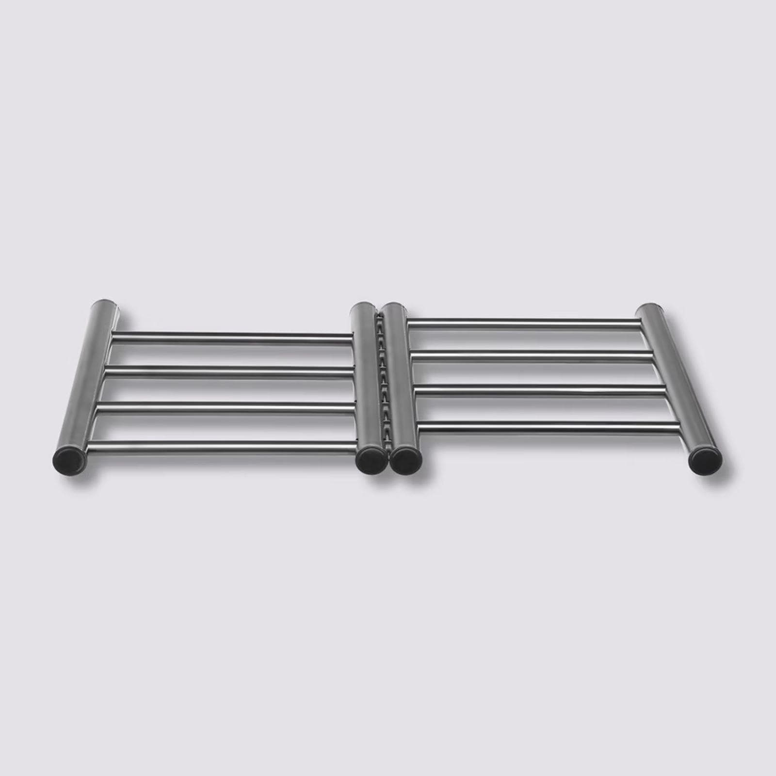 Sottopentola allungabile 38-23 cm in acciaio inox cromo