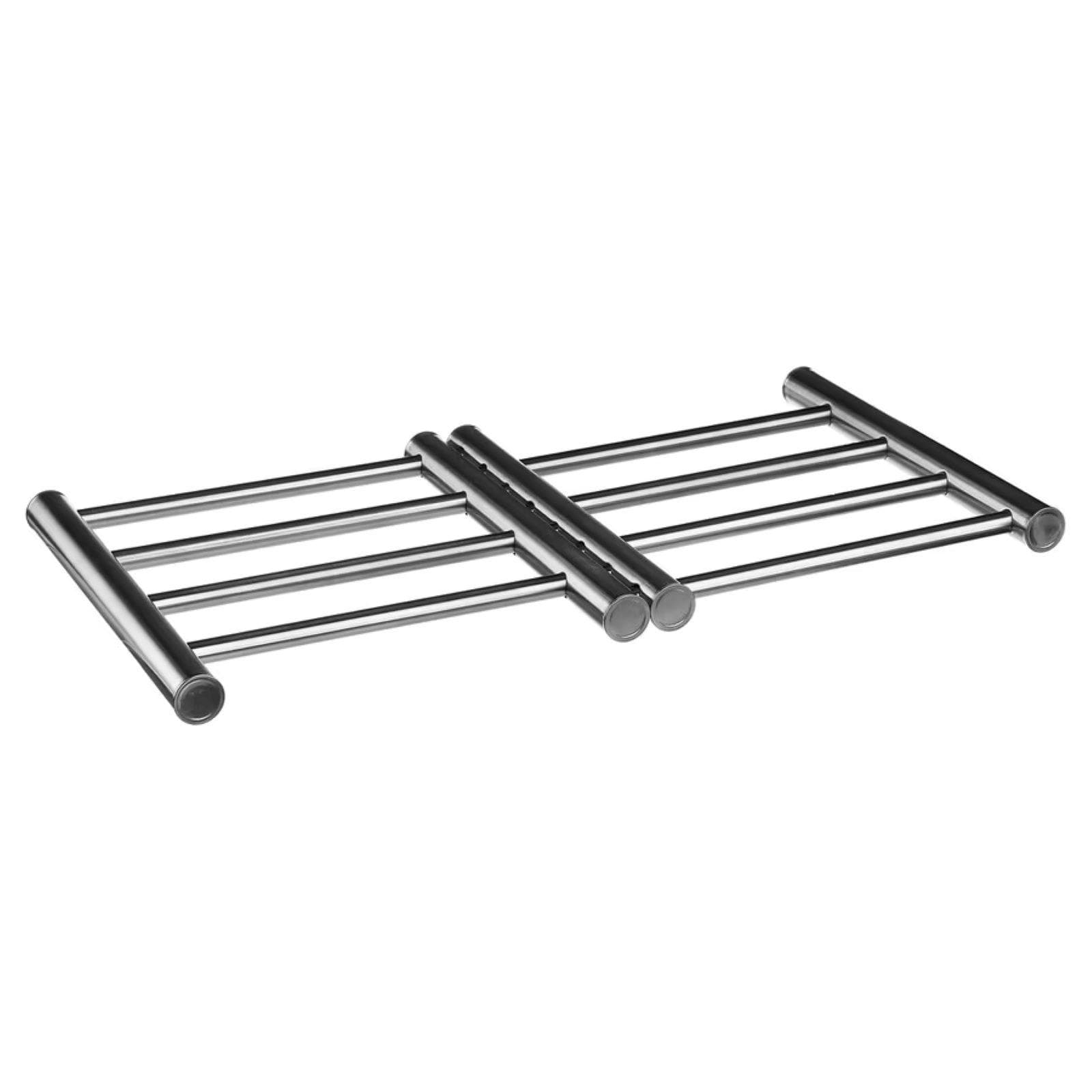Sottopentola allungabile 38-23 cm in acciaio inox cromo