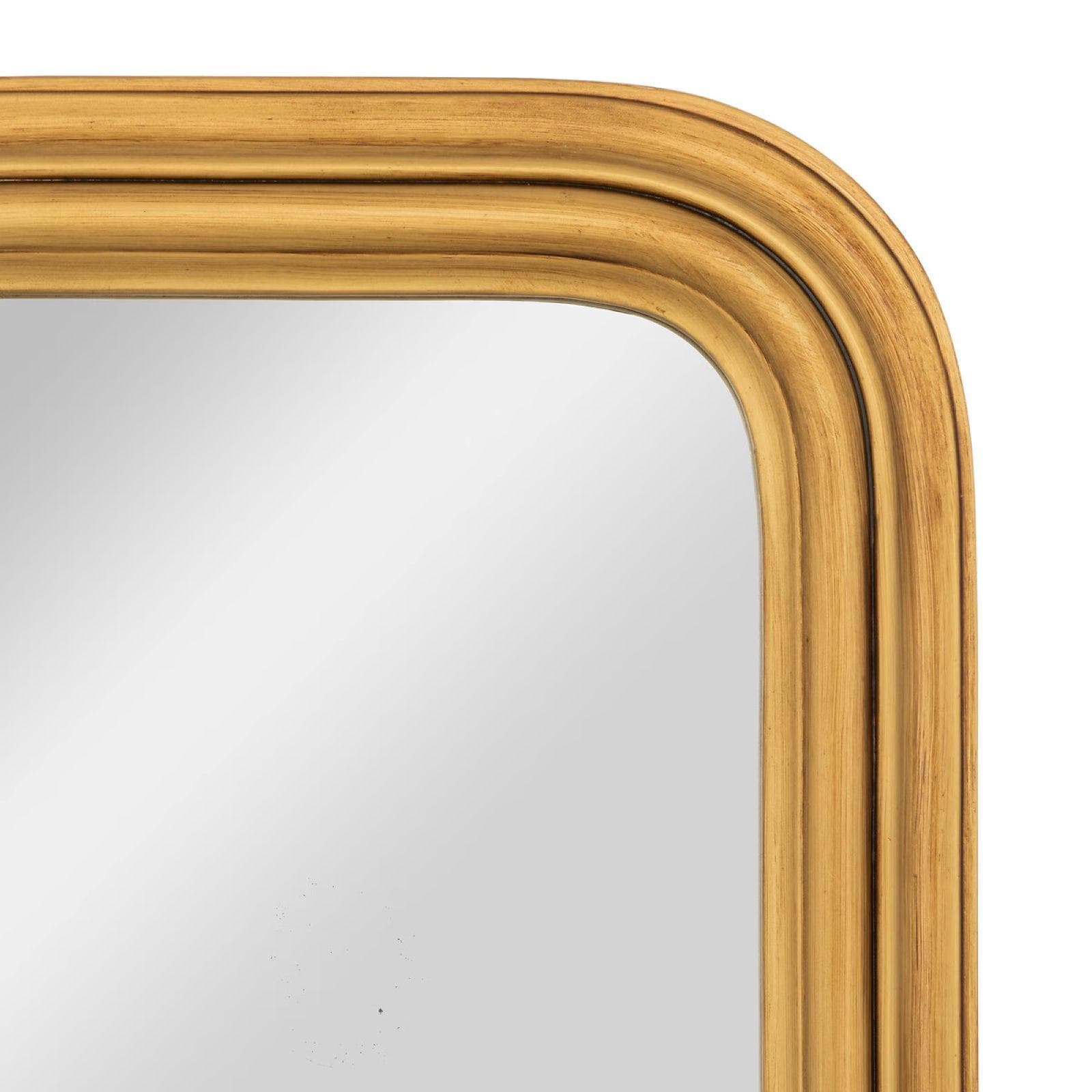 Specchio da terra o sospeso 160h cm in legno oro - Salomy