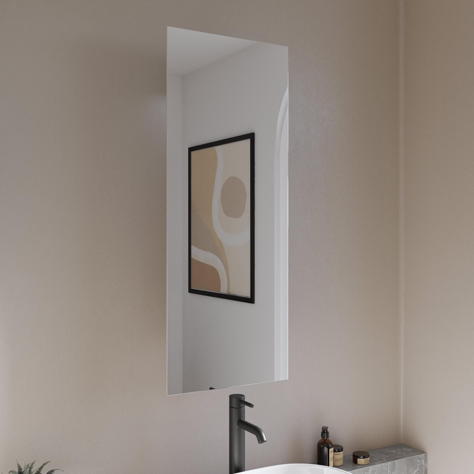 Specchio led 100 x 40 cm - Strict
