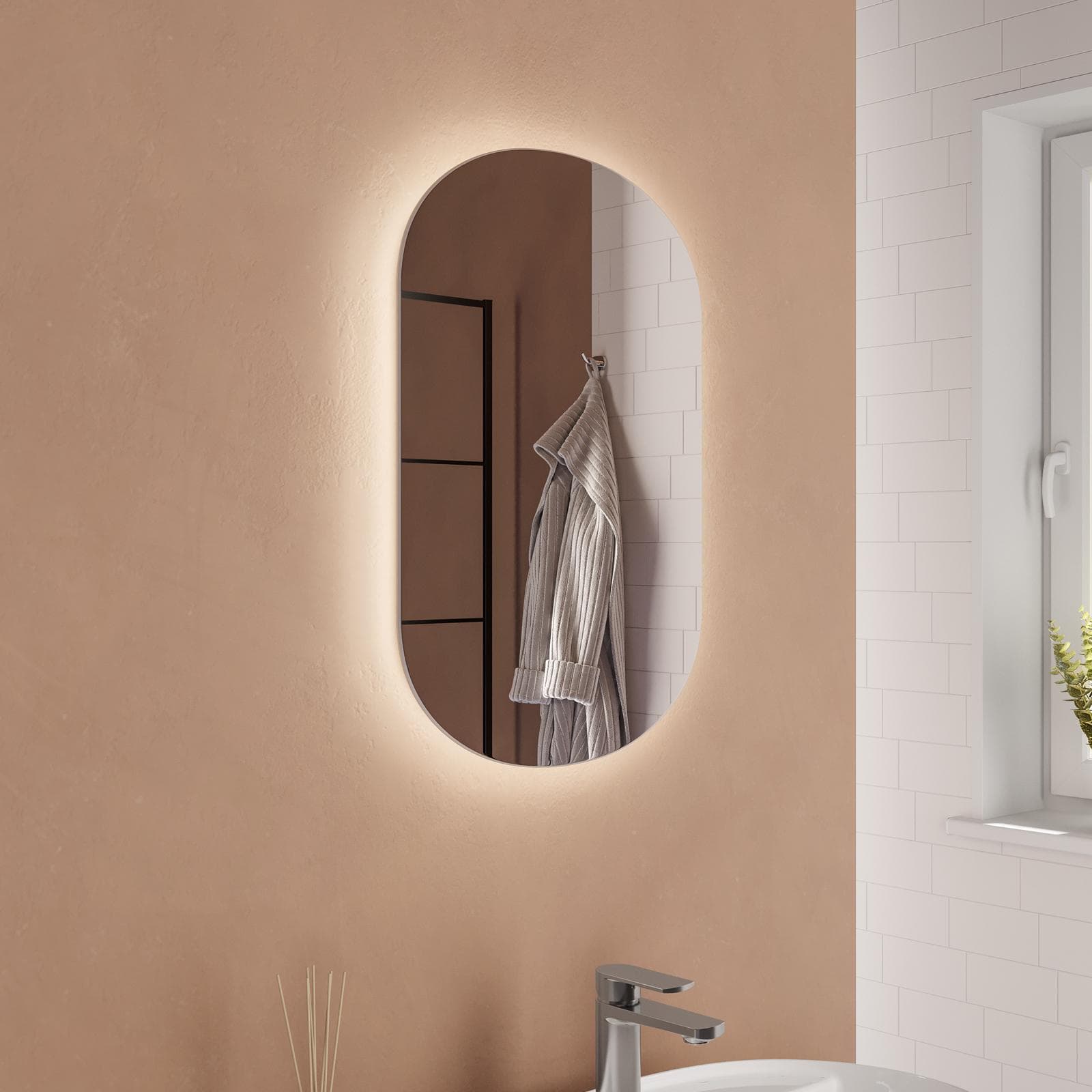 Specchio led 40x60 cm - Kioska