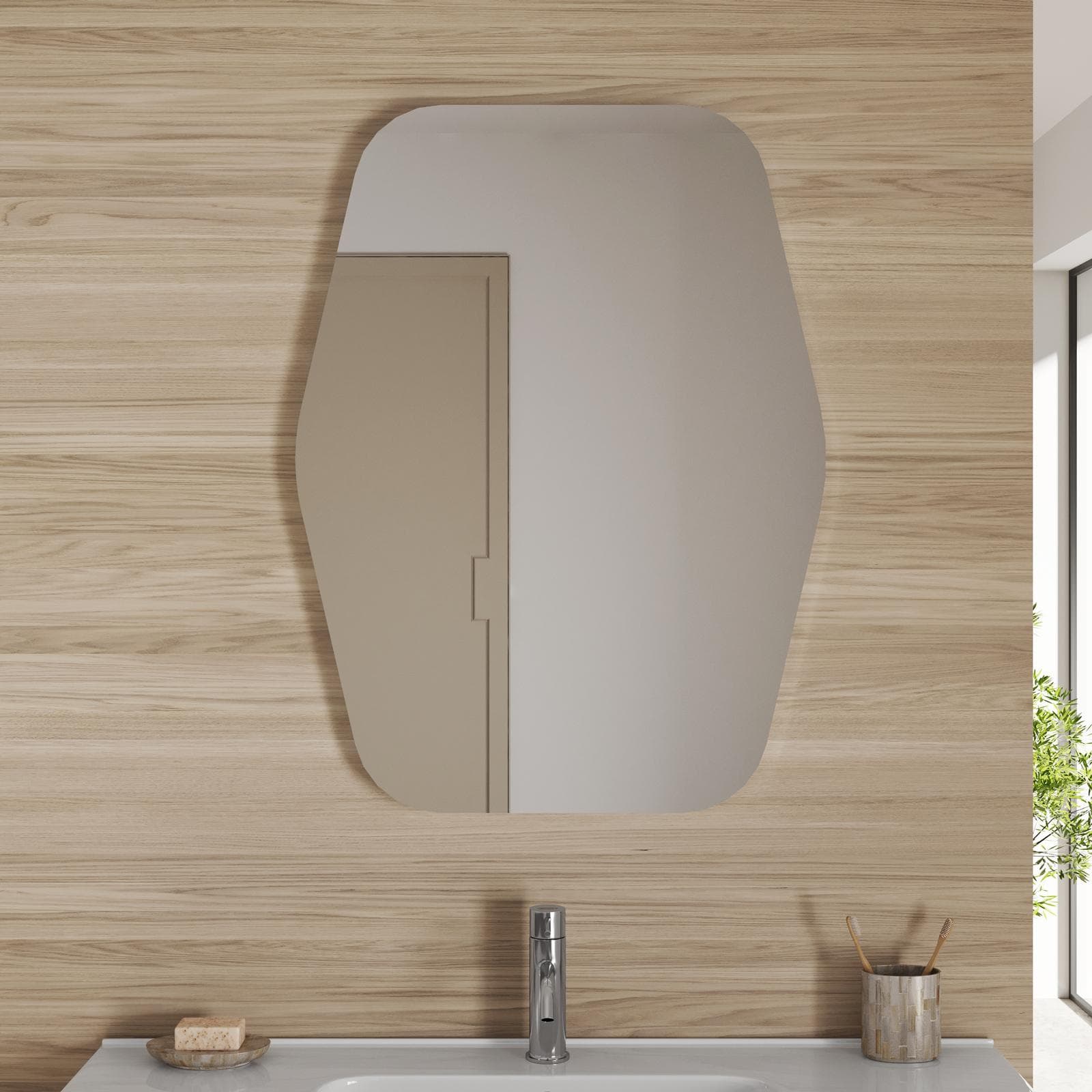 Specchio led 60 x 80 cm - Owen