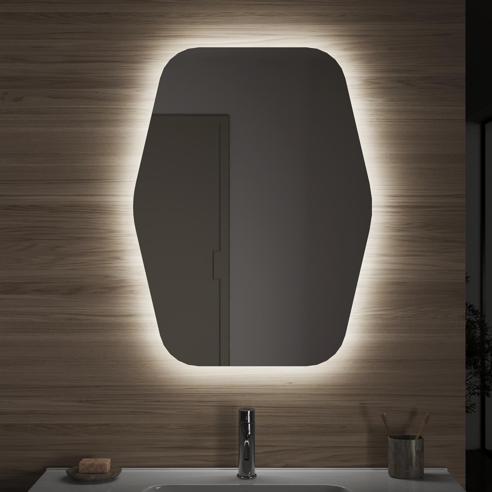 Specchio led 60 x 80 cm - Owen
