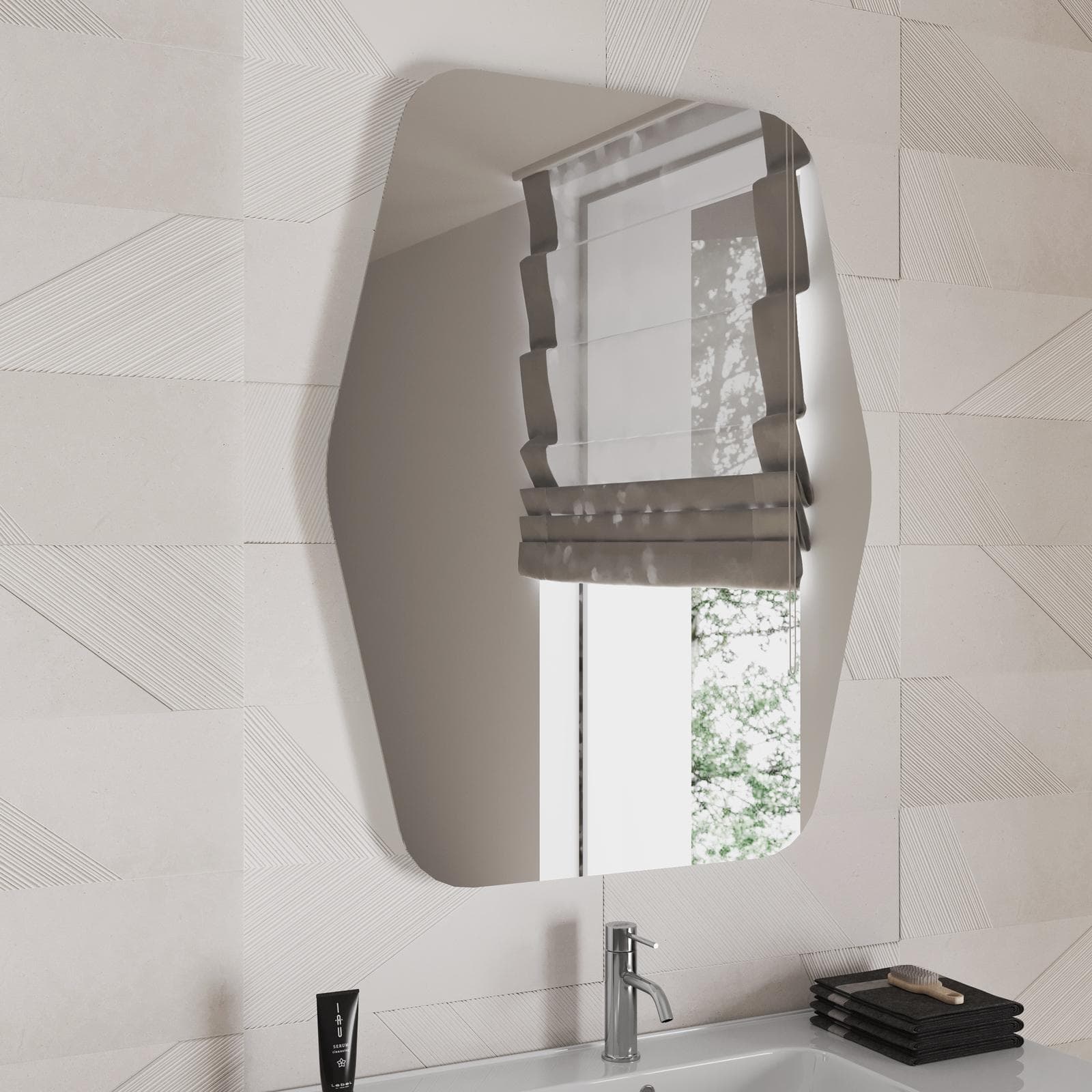 Specchio led 80 x 100 cm - Owen