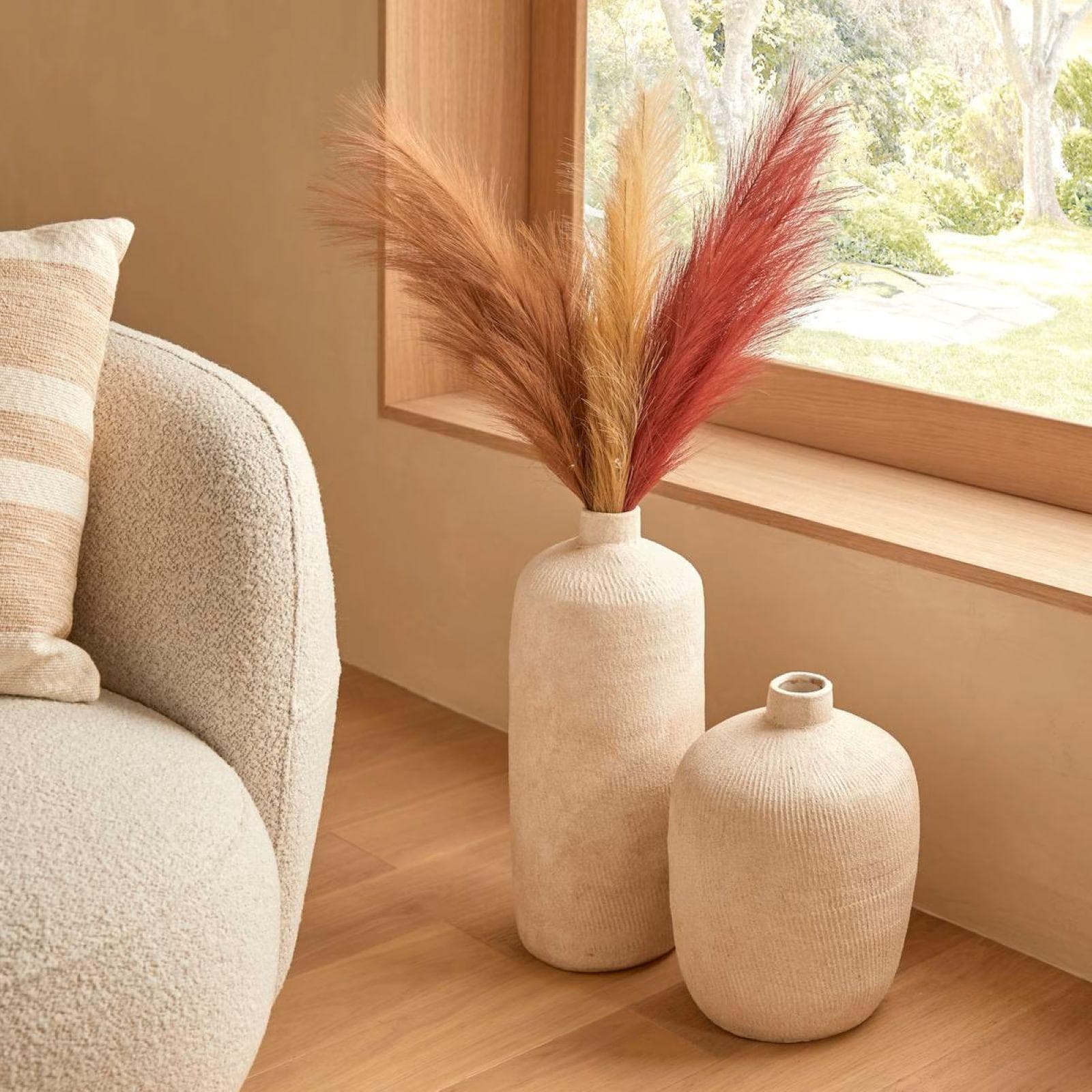 Stelo di pampa naturale 90h cm beige