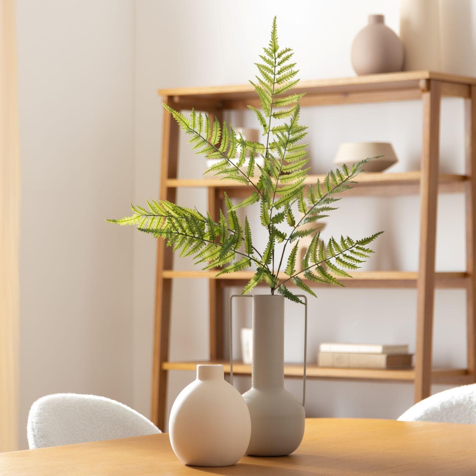 Stelo di pianta artificiale 90h cm felce verde
