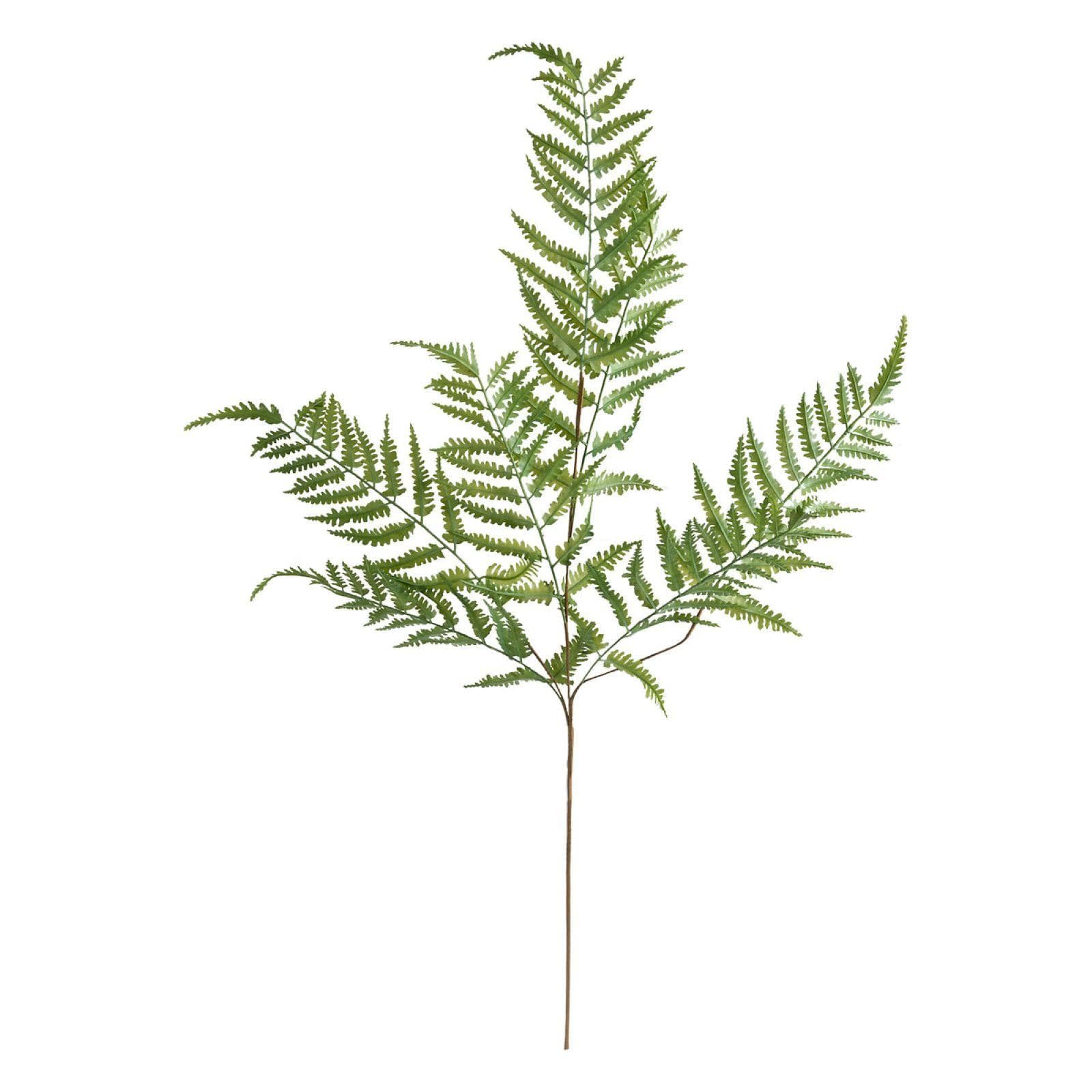 Stelo di pianta artificiale 90h cm felce verde