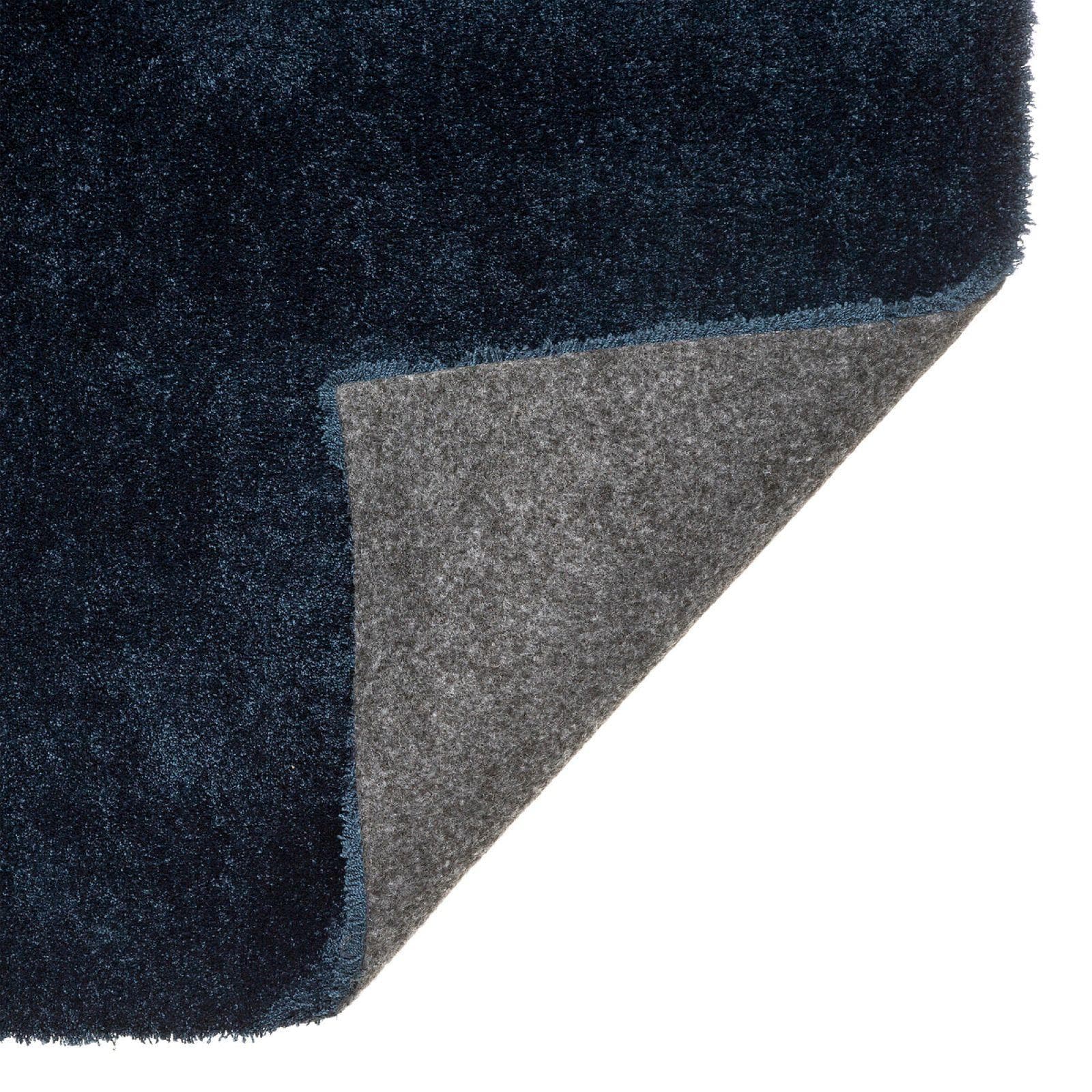 Tappeto 170x120 a pelo corto blu scuro - Jolanda