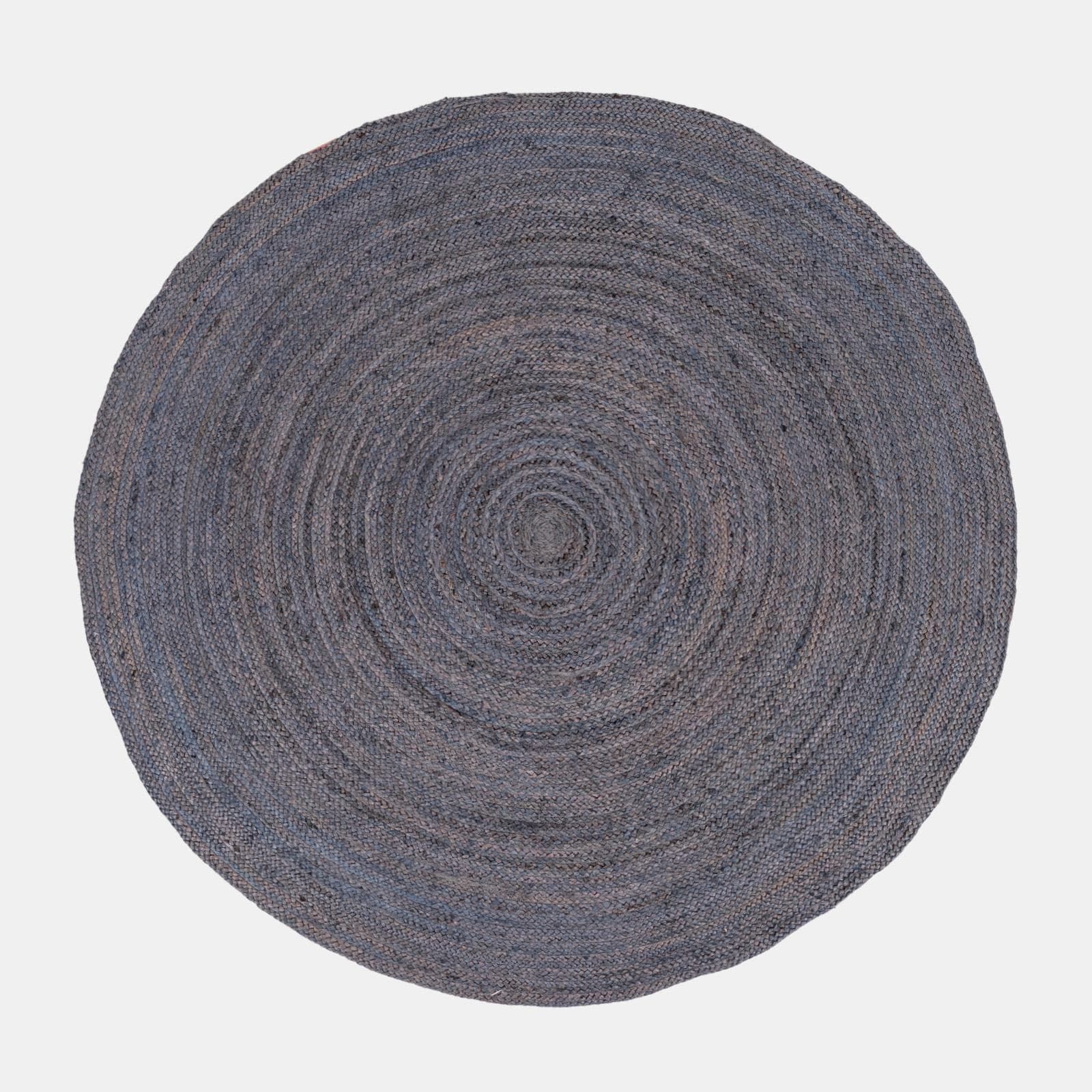 Tappeto da esterno o interno rotondo 150 cm in juta grigio