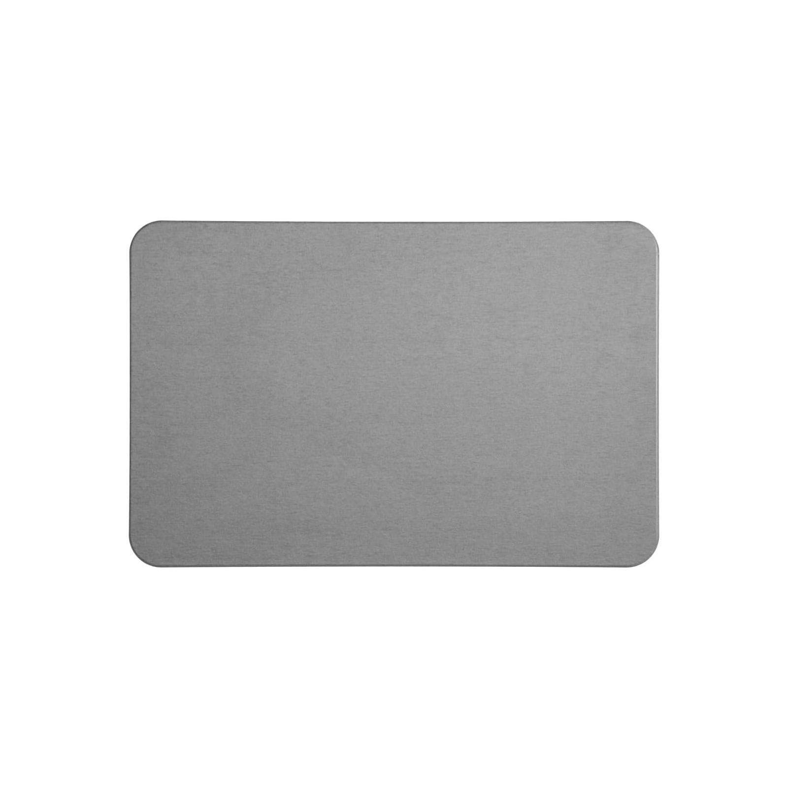 Tappeto da bagno antiscivolo in diatomite 39x60 cm grigio