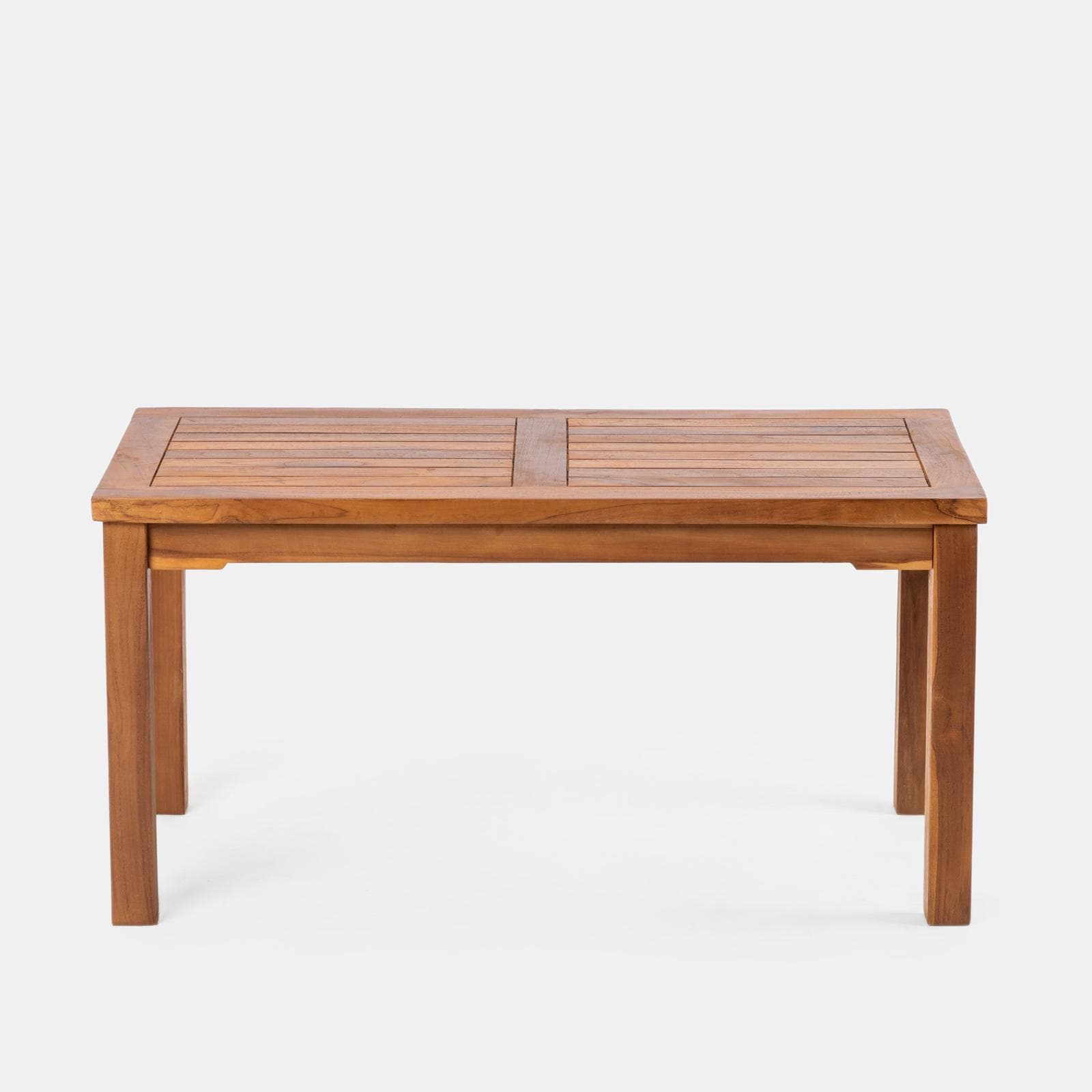 Tavolino da giardino 100x50 cm in legno teak - Louis