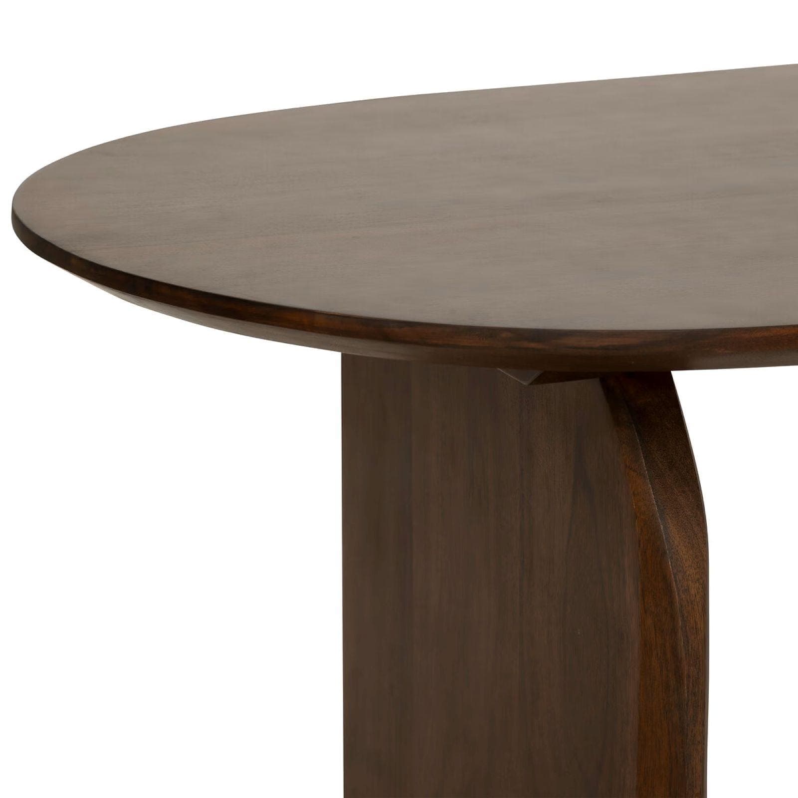 Tavolino 120x60 cm in legno di acacia naturale - Agnese