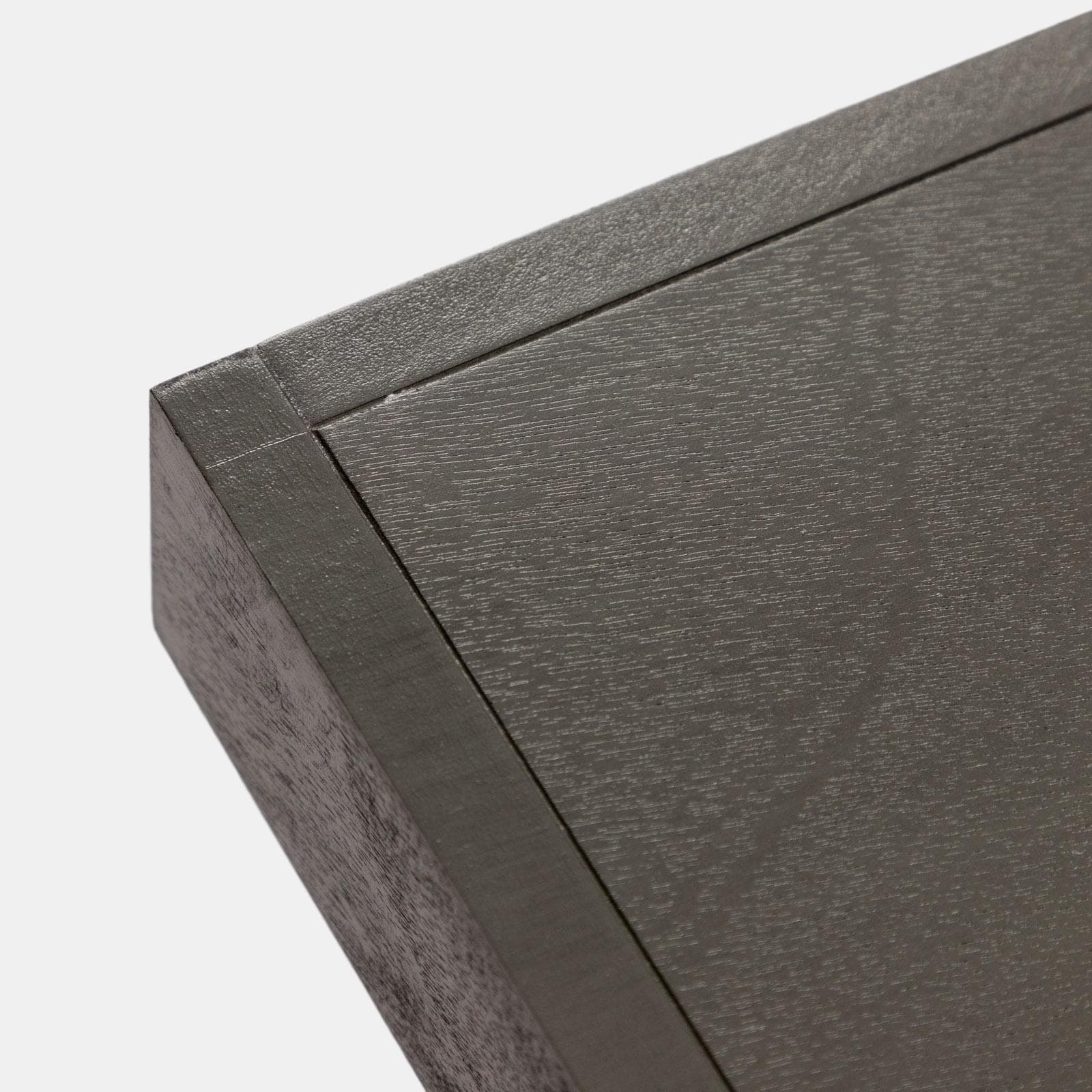 Tavolino 40x48h cm con vano antracite effetto legno - Halston