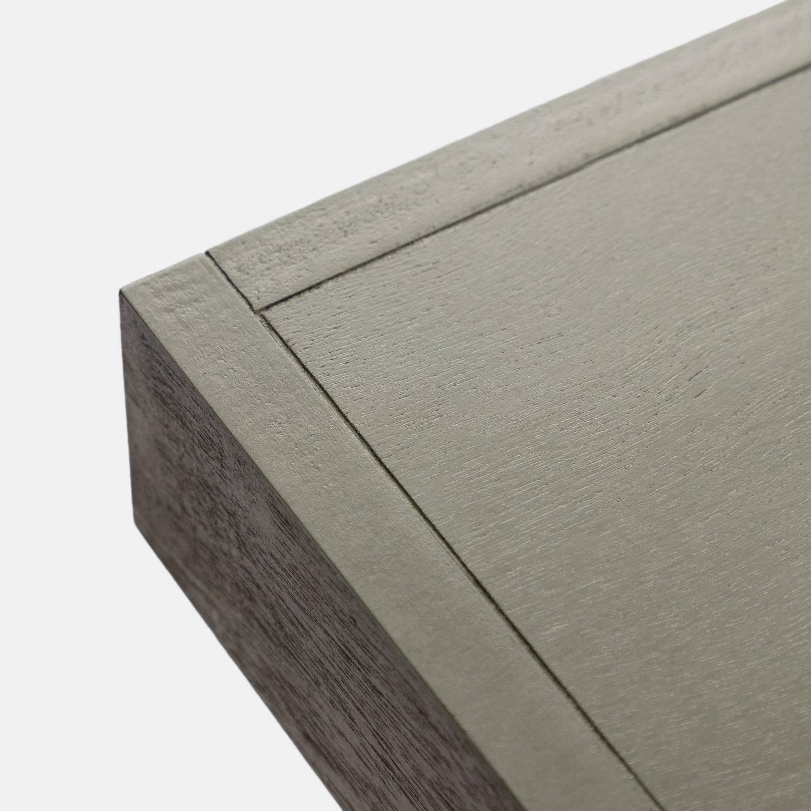Tavolino 40x48h cm con vano verde scuro effetto legno - Halston