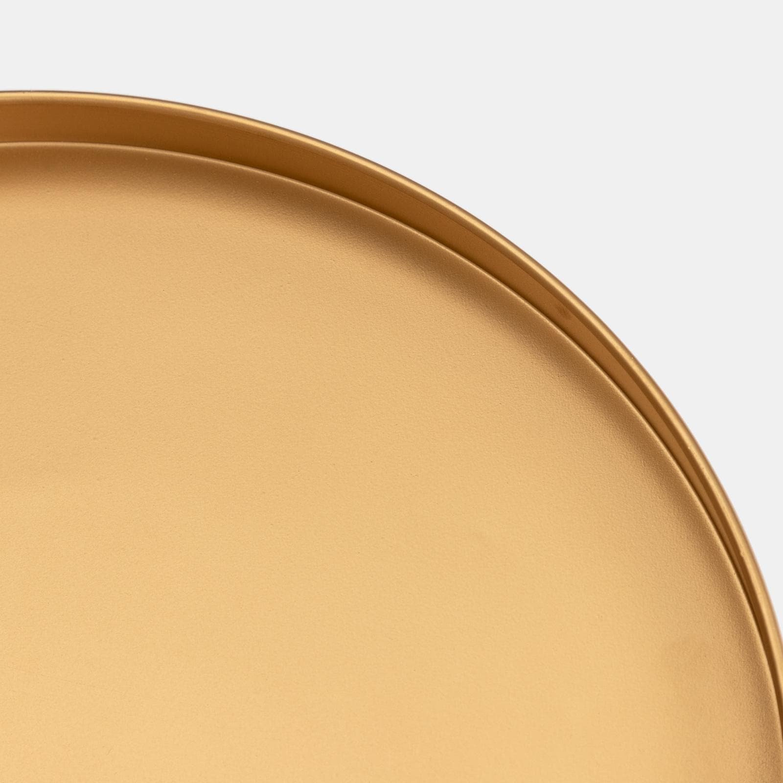 Tavolino 46x50h cm in metallo oro - Kripper