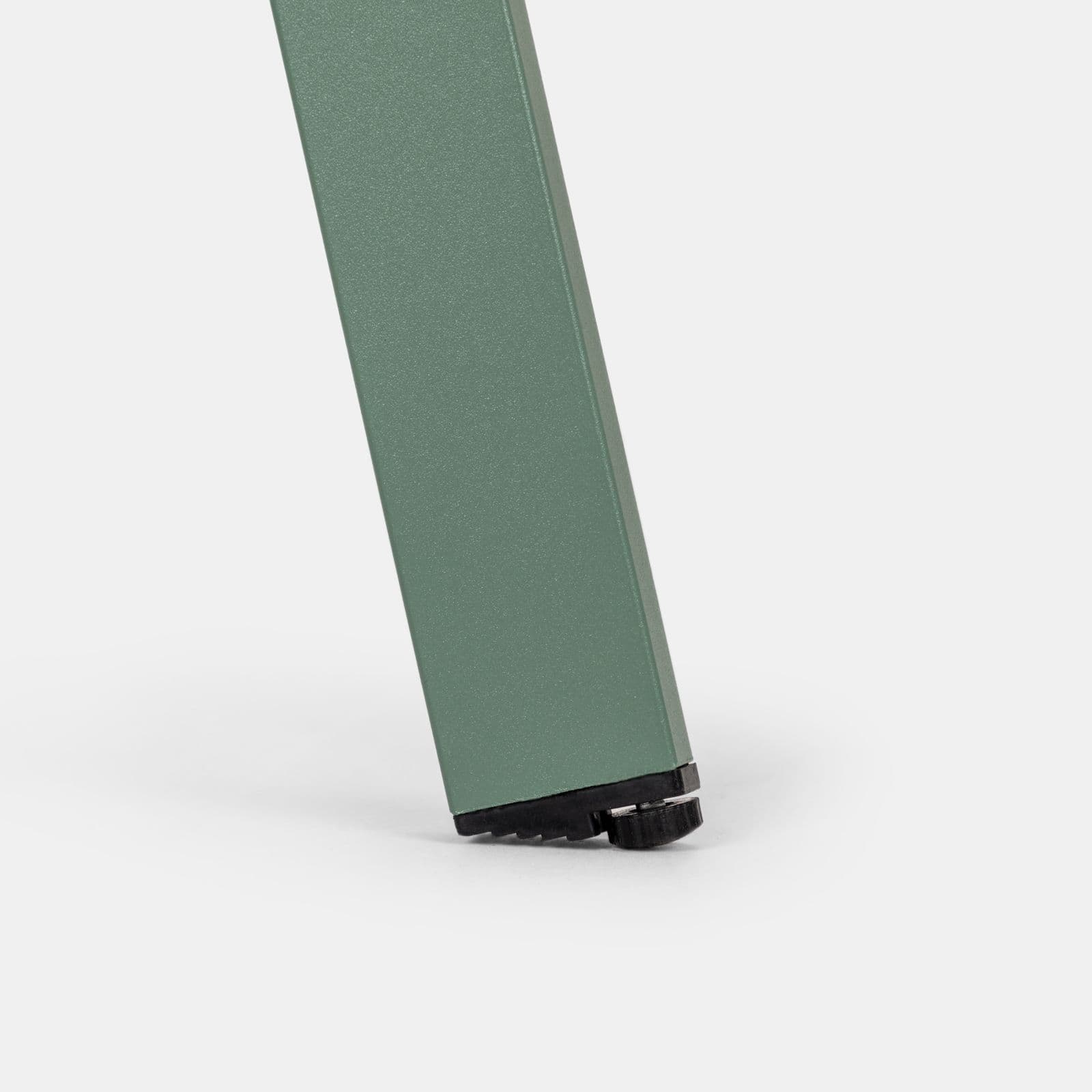 Tavolino da giardino 50x45h cm in acciaio verde marino - Goblin