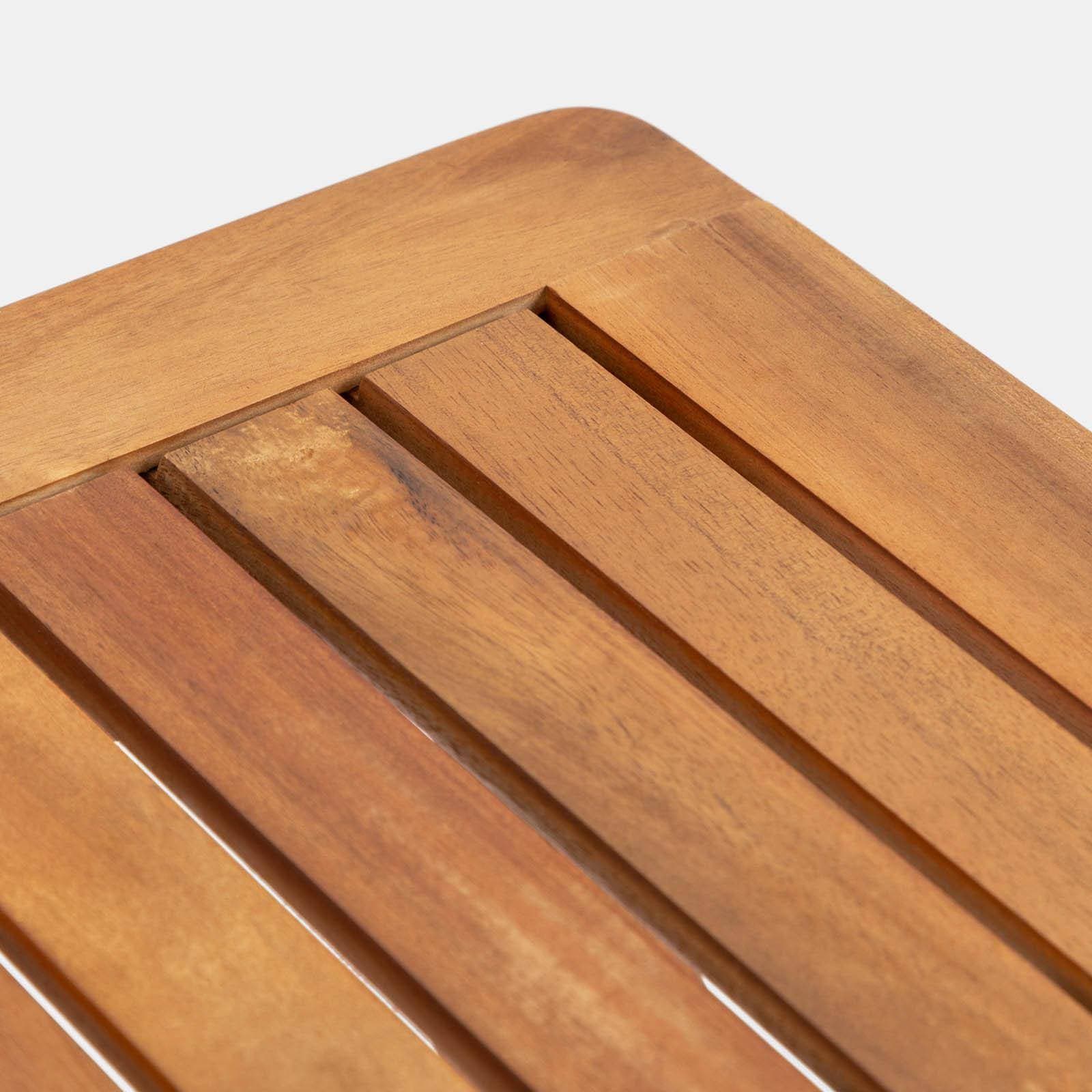 Tavolino 100x50 cm in legno di acacia - Paja