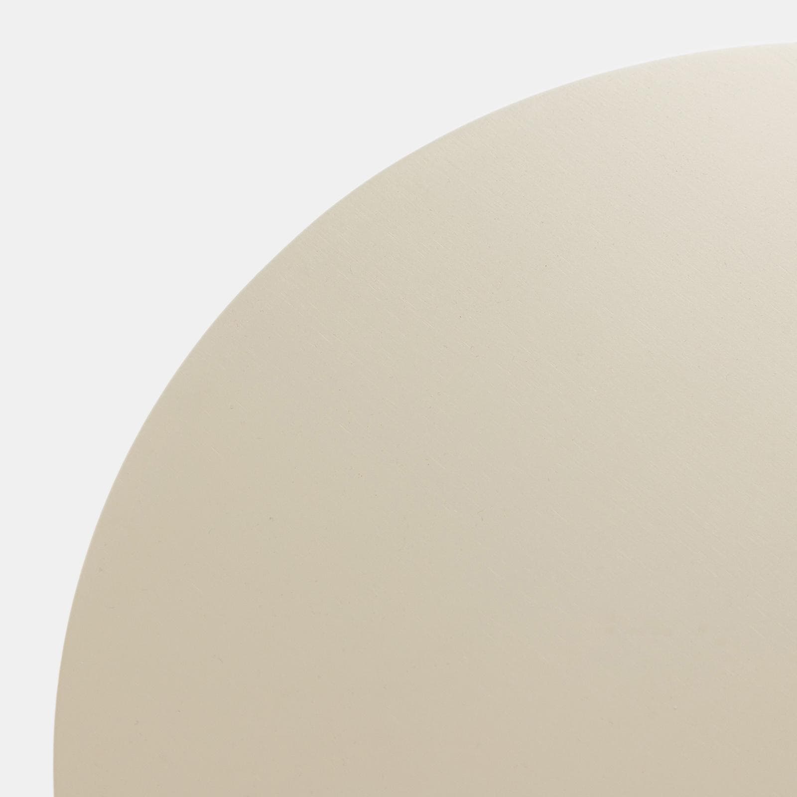 Tavolino rotondo 40 cm beige con design moderno - Tigger