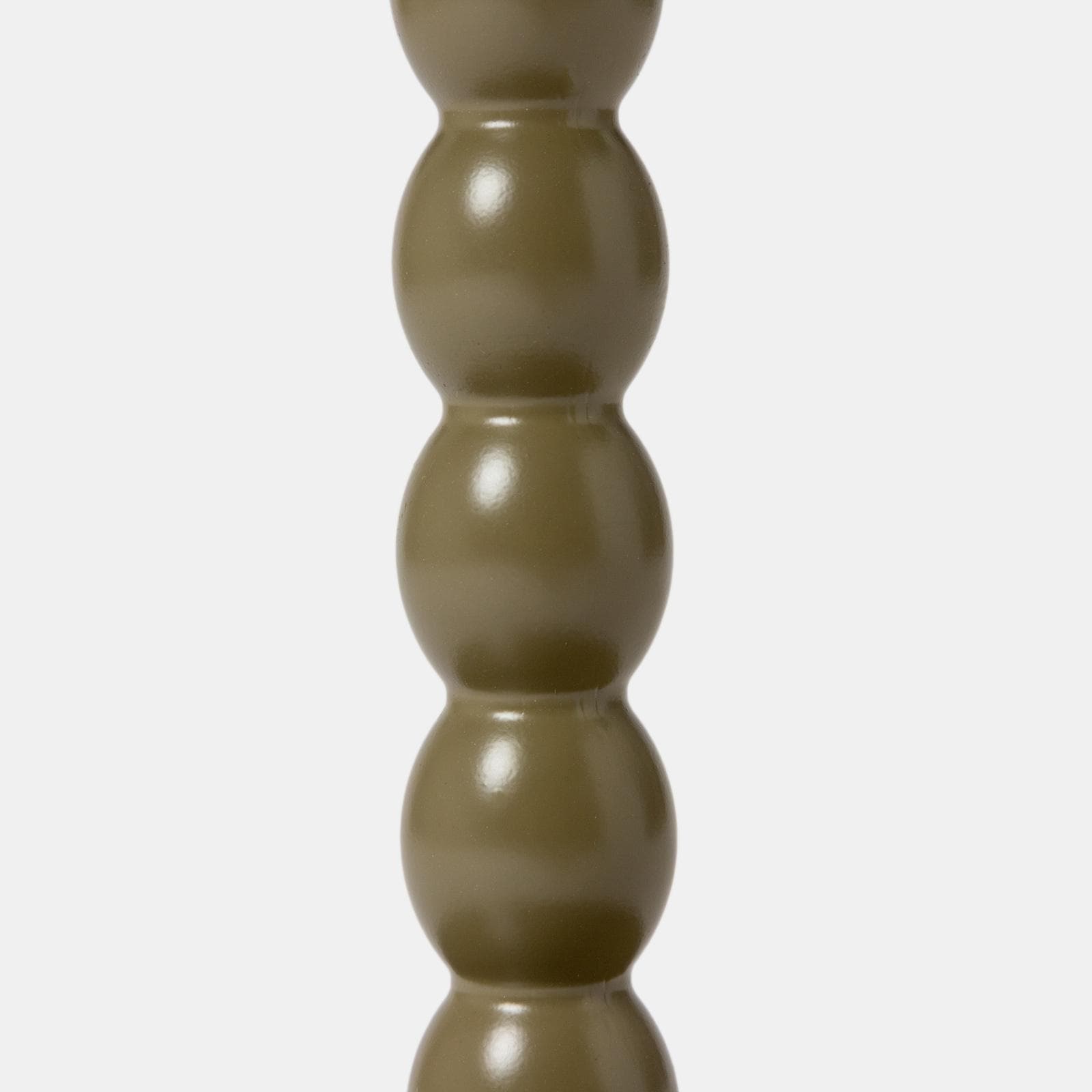Tavolino rotondo 40 cm in metallo verde oliva - Epius