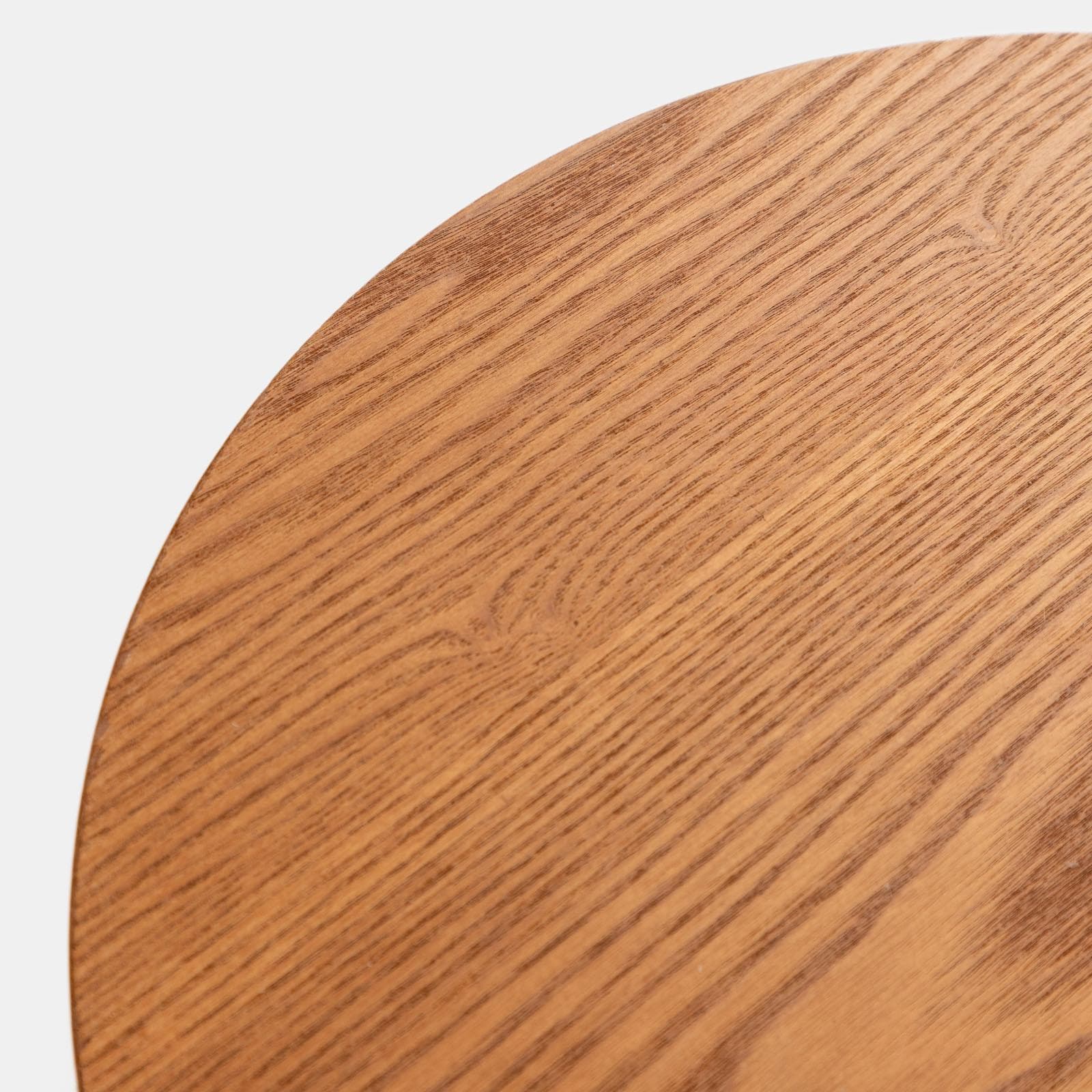 Tavolino rotondo 40 cm rovere con design moderno - Tigger