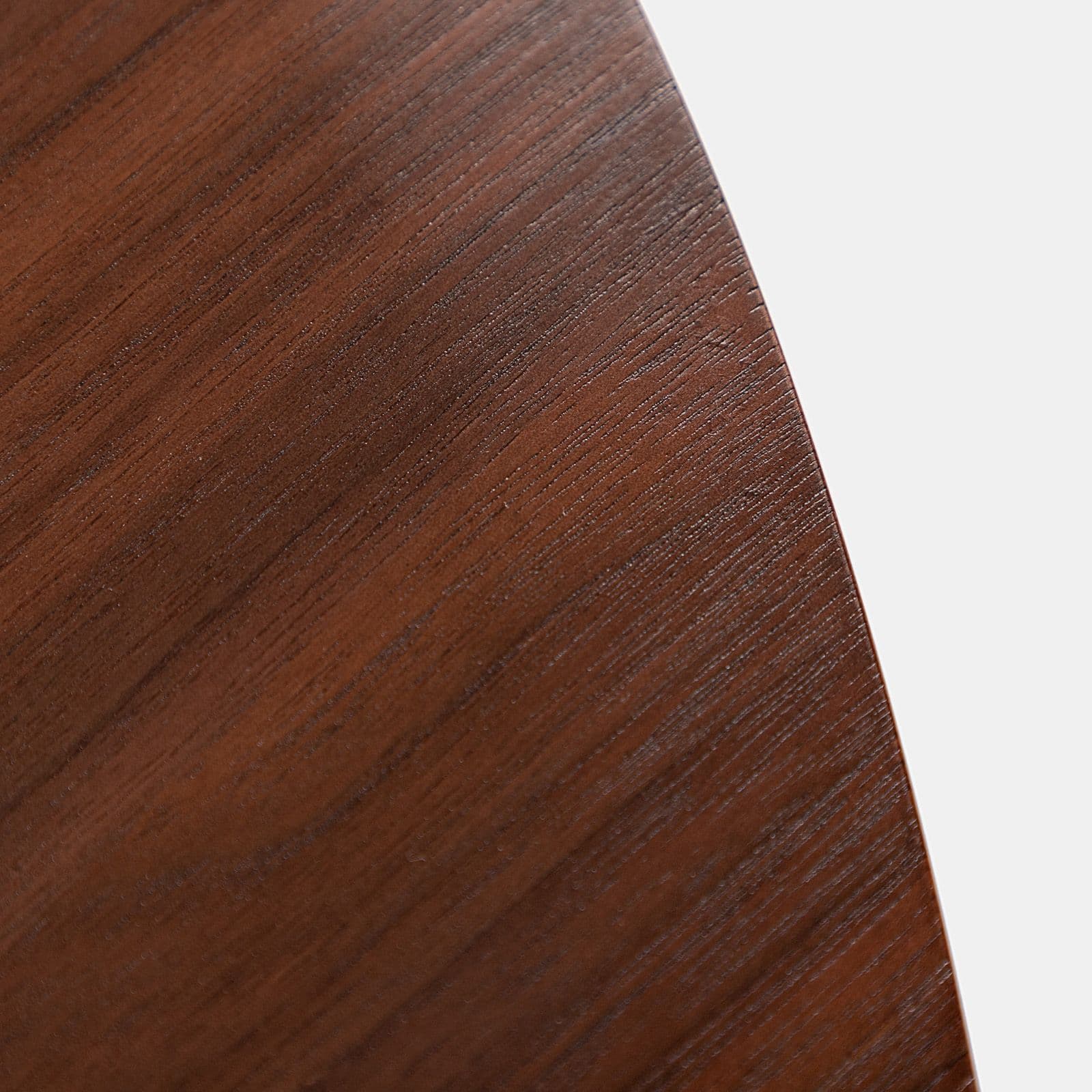 Tavolo da pranzo rotondo 120 cm effetto rovere e gambe in metallo nero - Trico