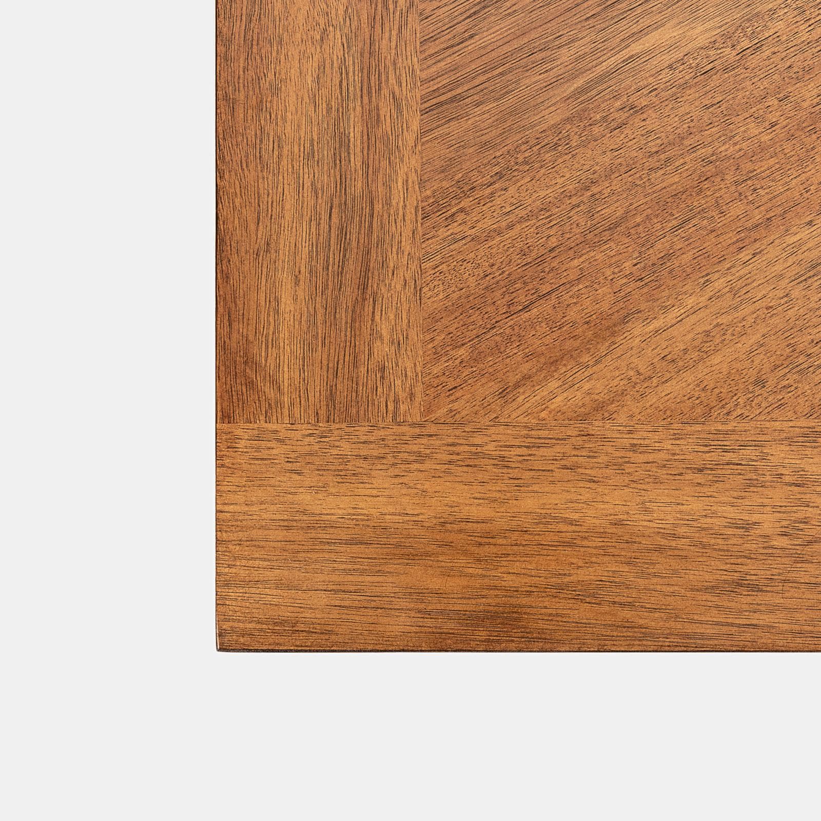 Tavolo 140x80 cm in legno rovere con gambe nere - Faison