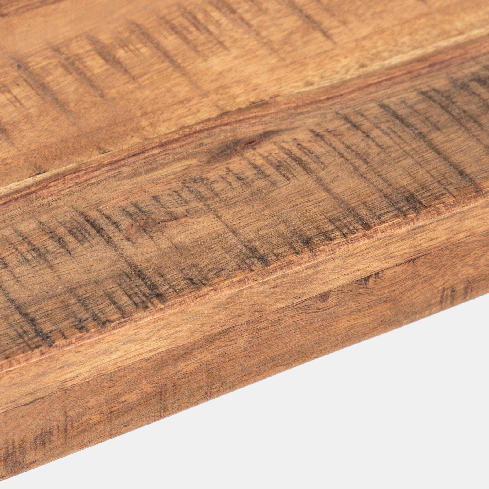 Tavolo 175x90 cm in legno di acacia 45 mm e gambe a U 5x5 - Freia Acacia