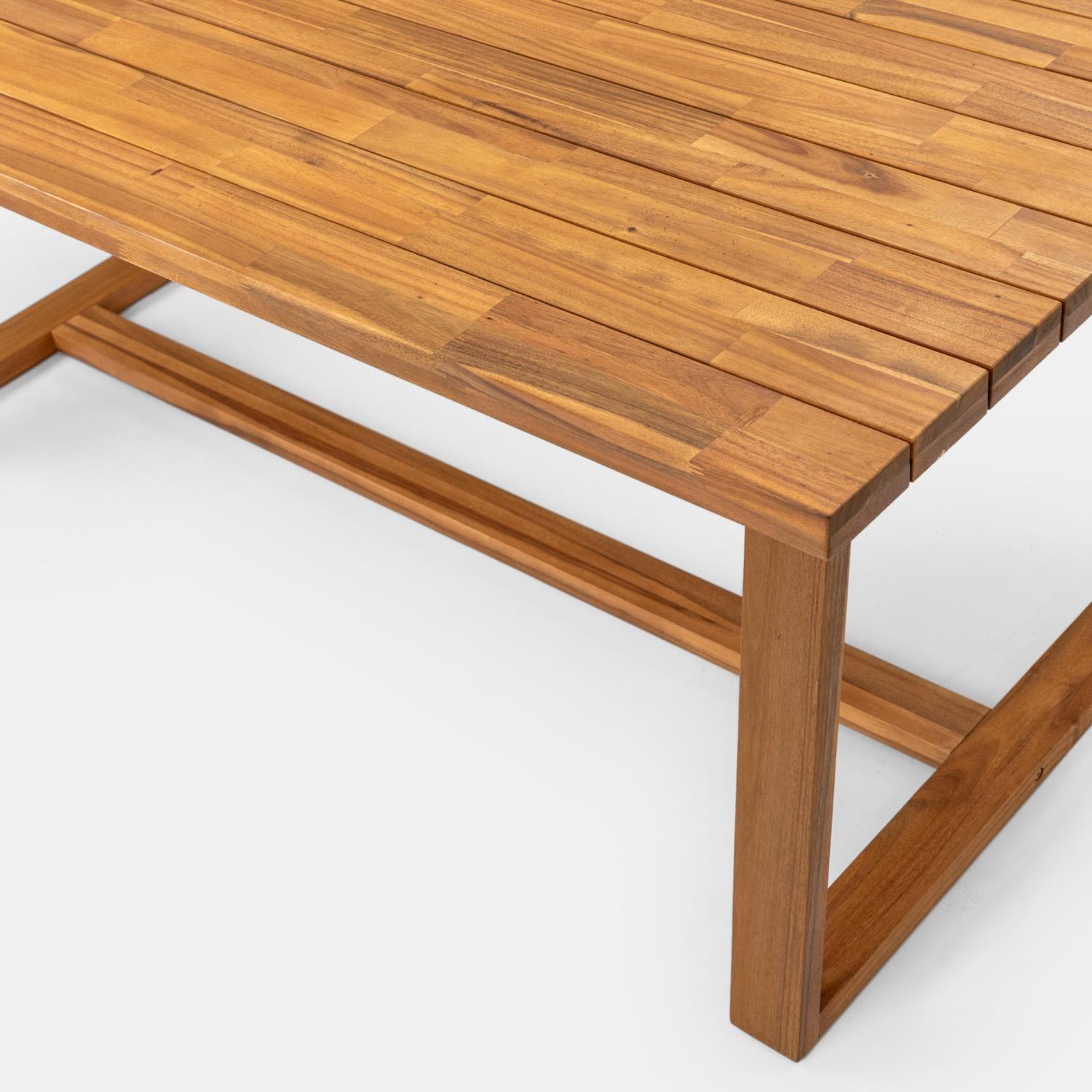 Tavolo 180x100 cm in legno di acacia - Malika