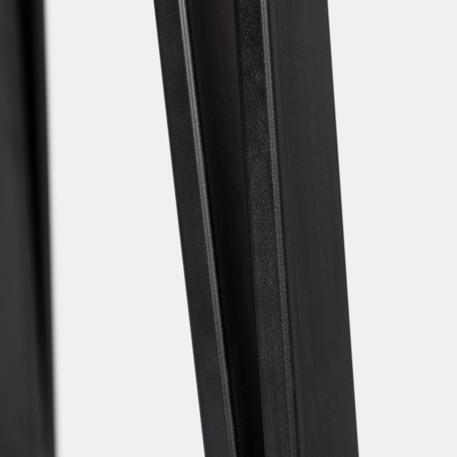 Tavolo allungabile 160-200x90 cm in effetto rovere quercia e gambe in metallo nero - Manty