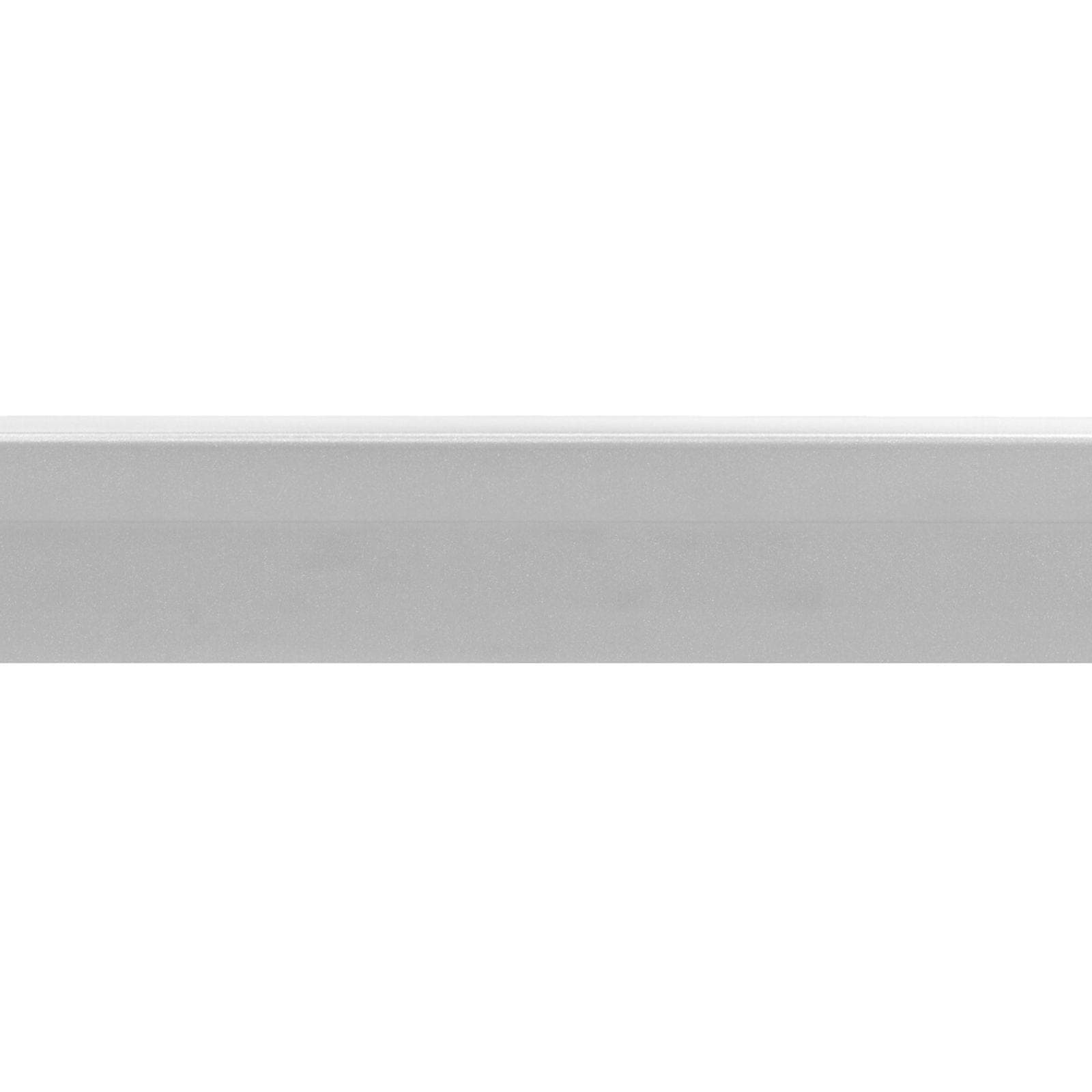 Tavolo allungabile 220/314x100 cm in alluminio bianco con top effetto legno - Coby