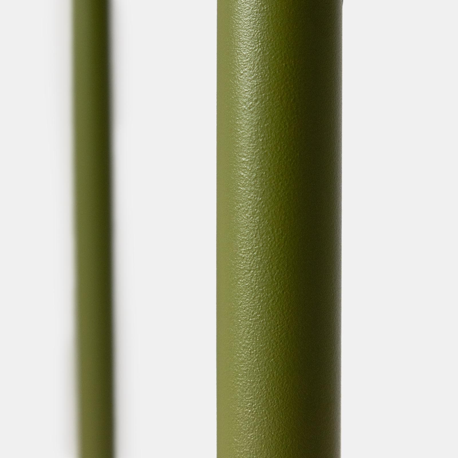 Tavolo alto da esterno 60x60 cm in acciaio verde oliva - Faber