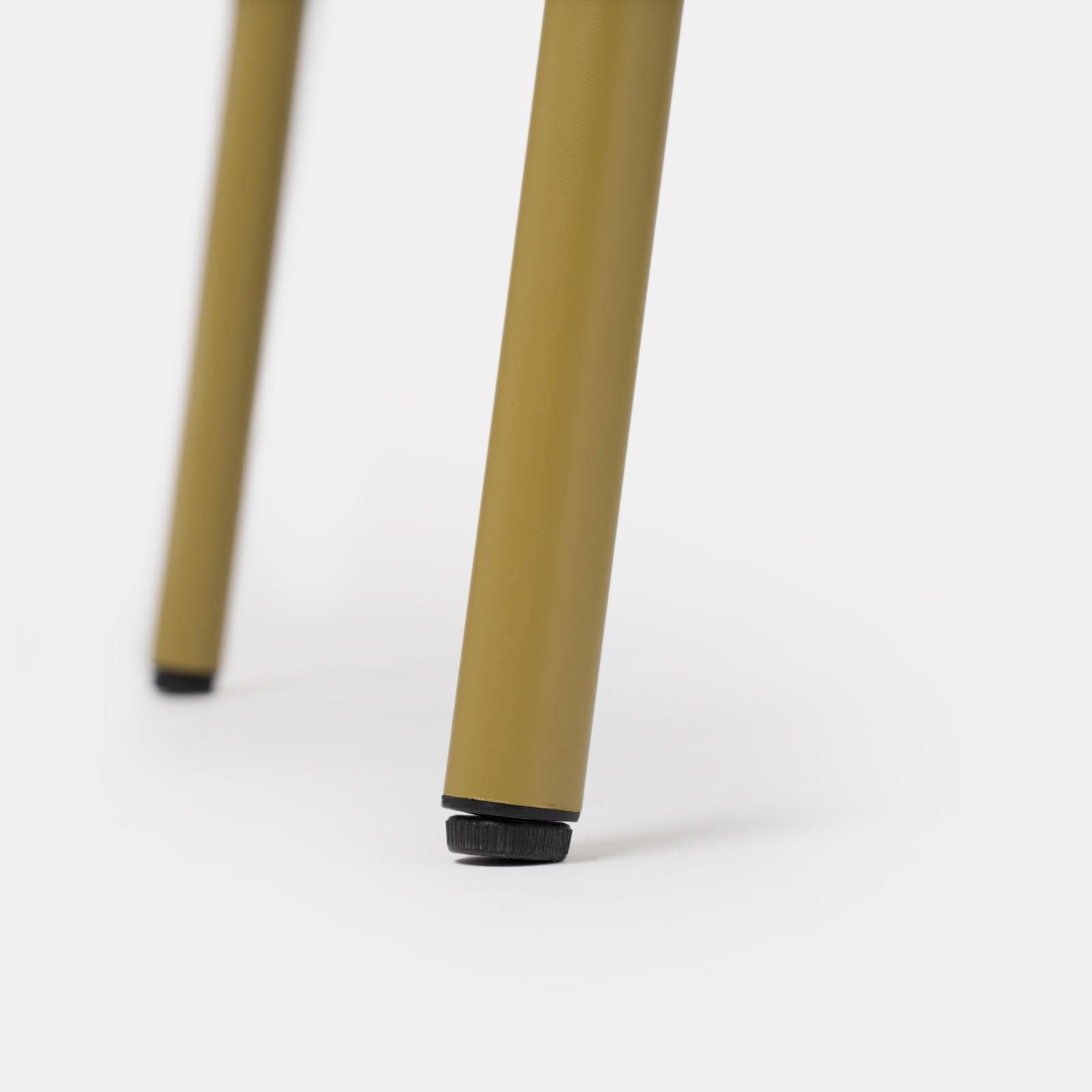 Tavolo da esterno 150x80 cm in acciaio senape - Faber