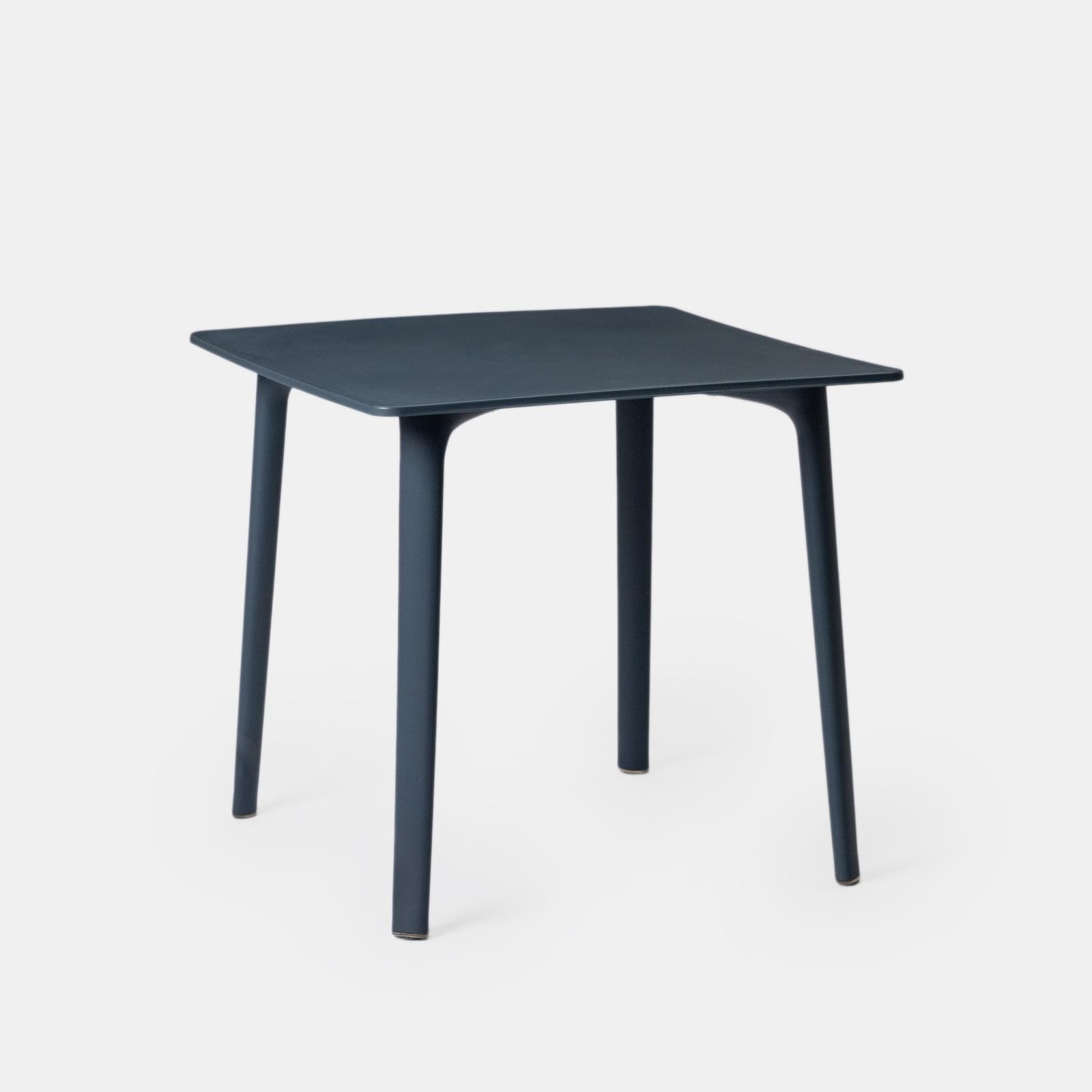 Tavolo da giardino 80x80 cm in polipropilene blu oceano - Qalis
