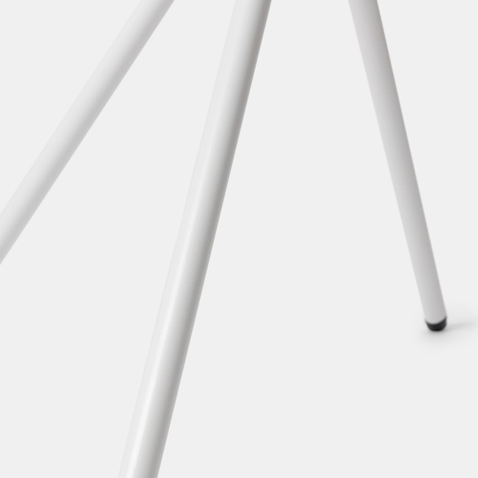 Tavolo da giardino rotondo 60 cm in acciaio bianco - Spezia