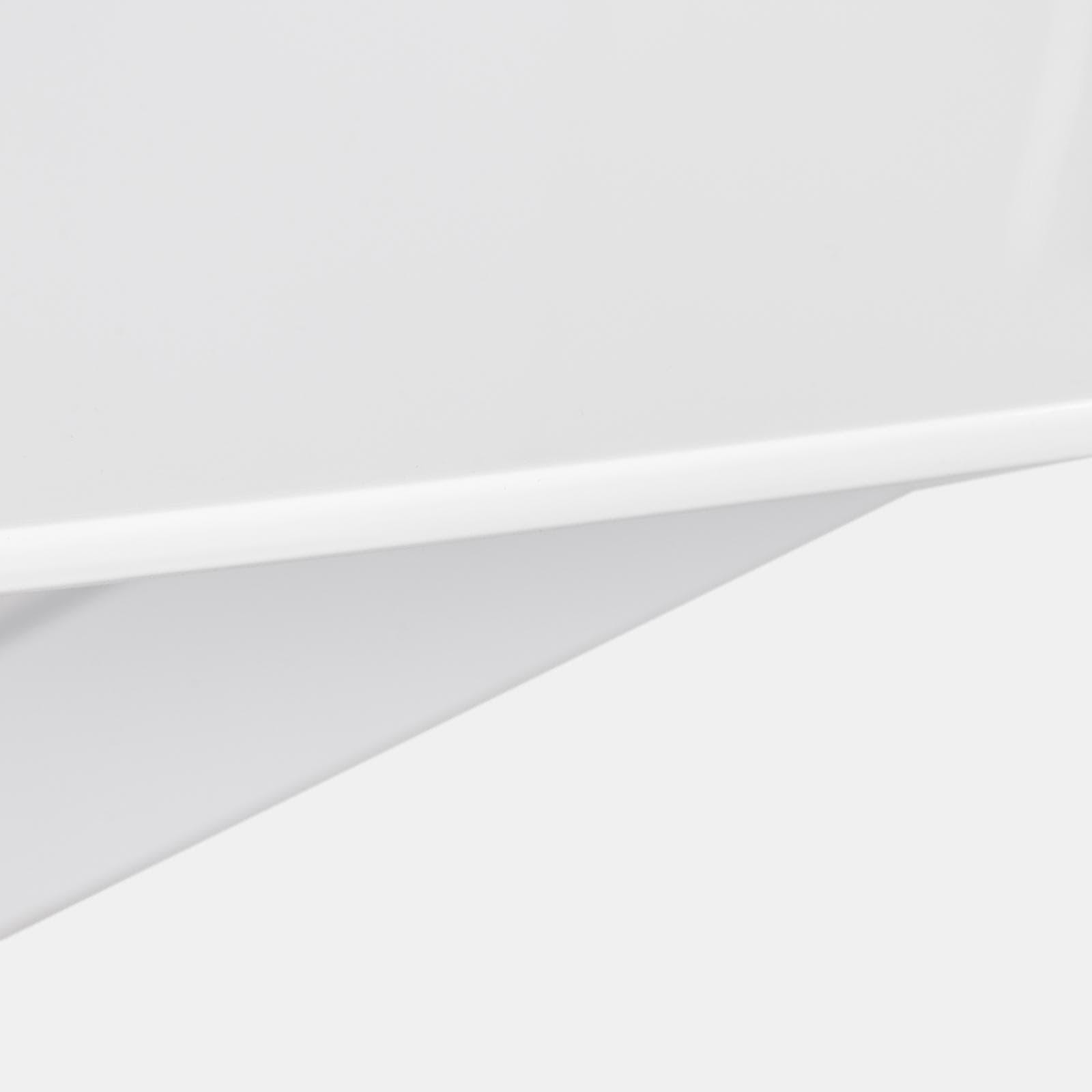 Tavolo da pranzo allungabile 100-140 x 80 in legno bianco - Marten