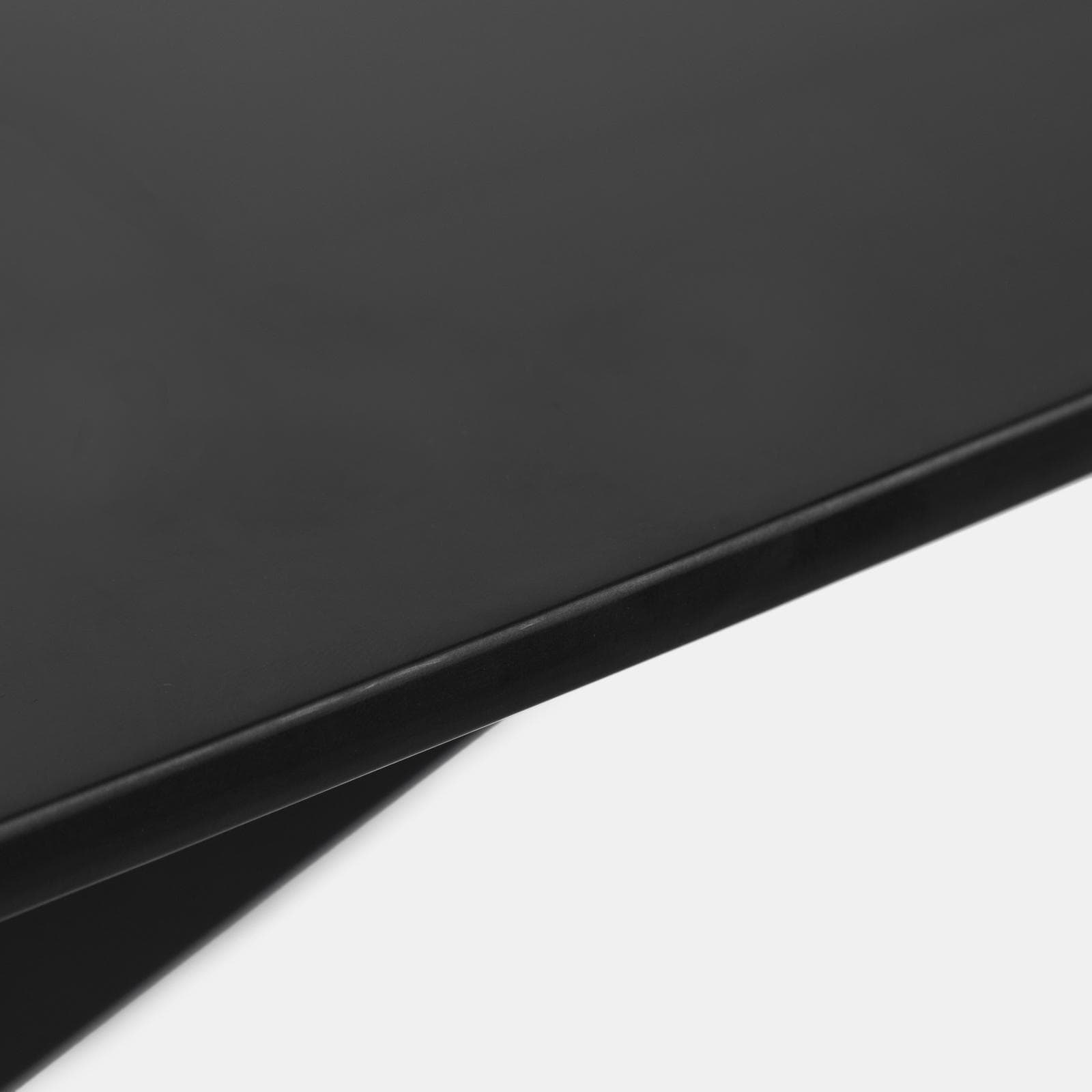 Tavolo da pranzo allungabile 100-140 x 80 in legno nero - Marten