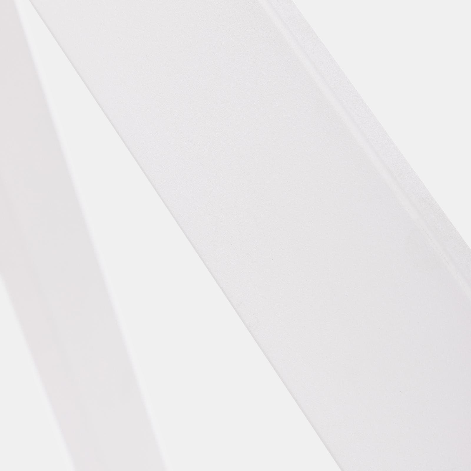 Tavolo da pranzo allungabile 120-160 x 80 cm in legno bianco - Nelson