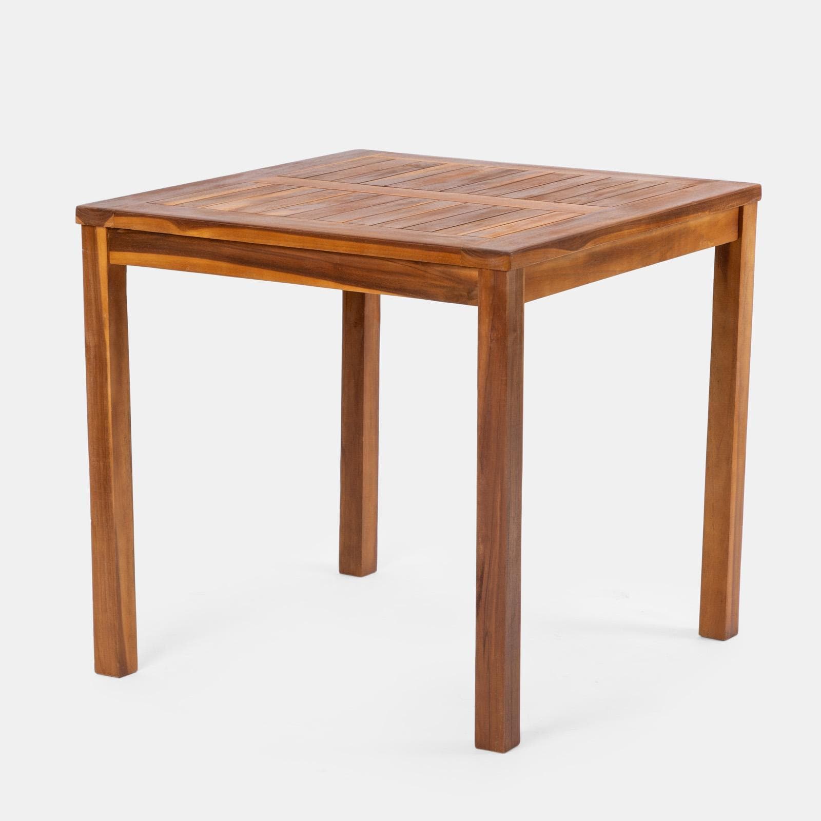 Tavolo da pranzo 80x80 cm in legno teak - Louis