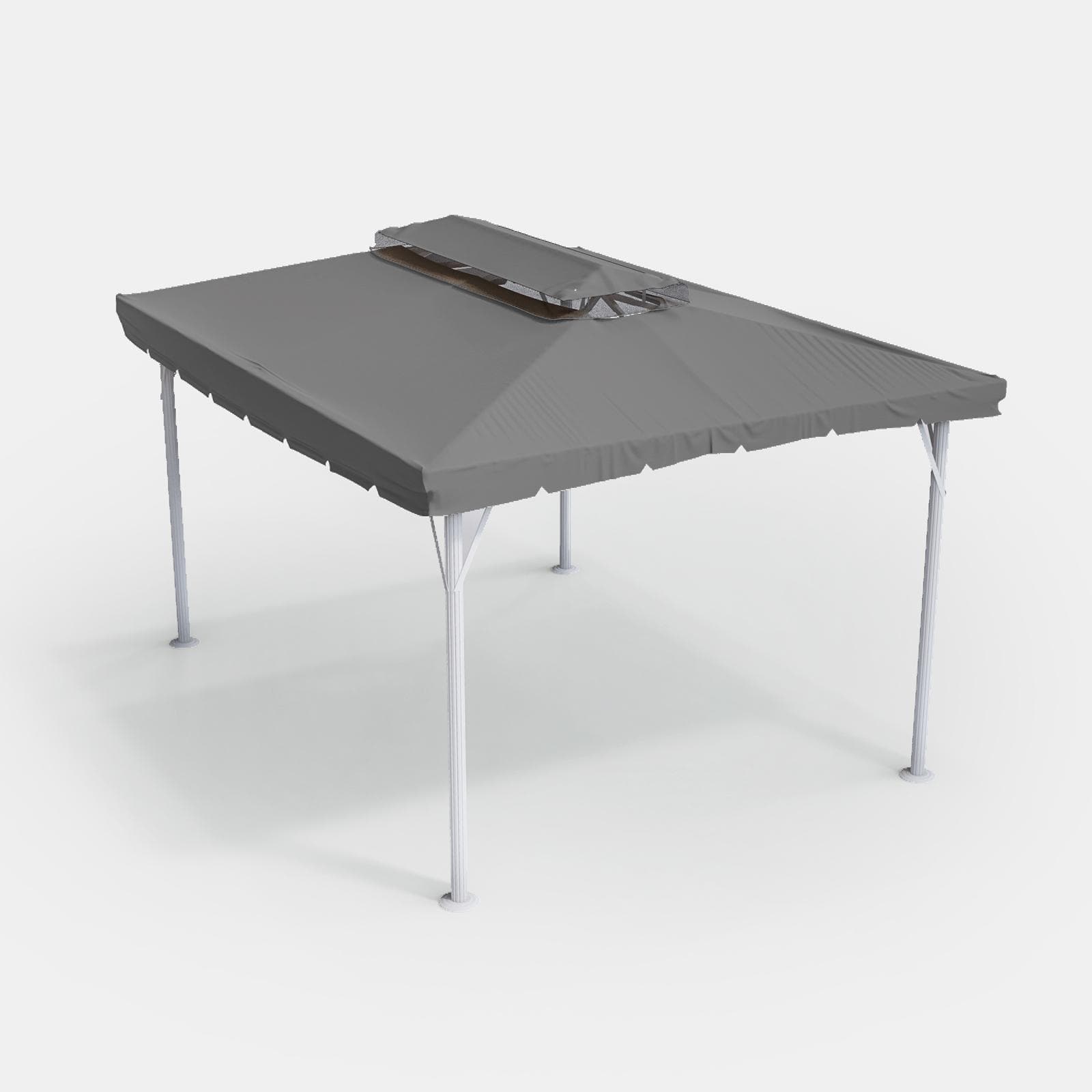 Telo di ricambio per gazebo 3x2 m grigio - Bolt