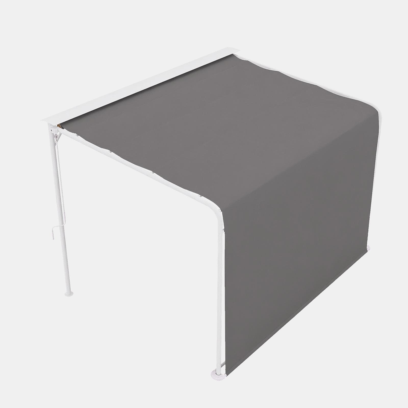 Telo di ricambio per pergola Hedera 3x2,5 m in poliestere grigio